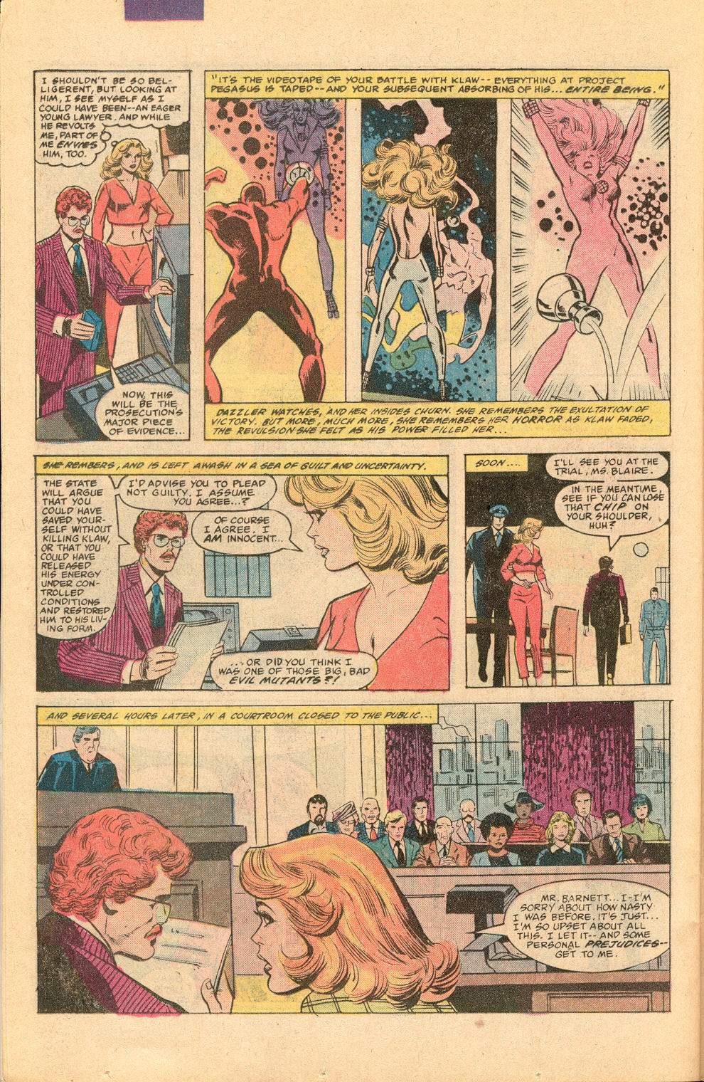 Read online Dazzler (1981) comic -  Issue #13 - 20