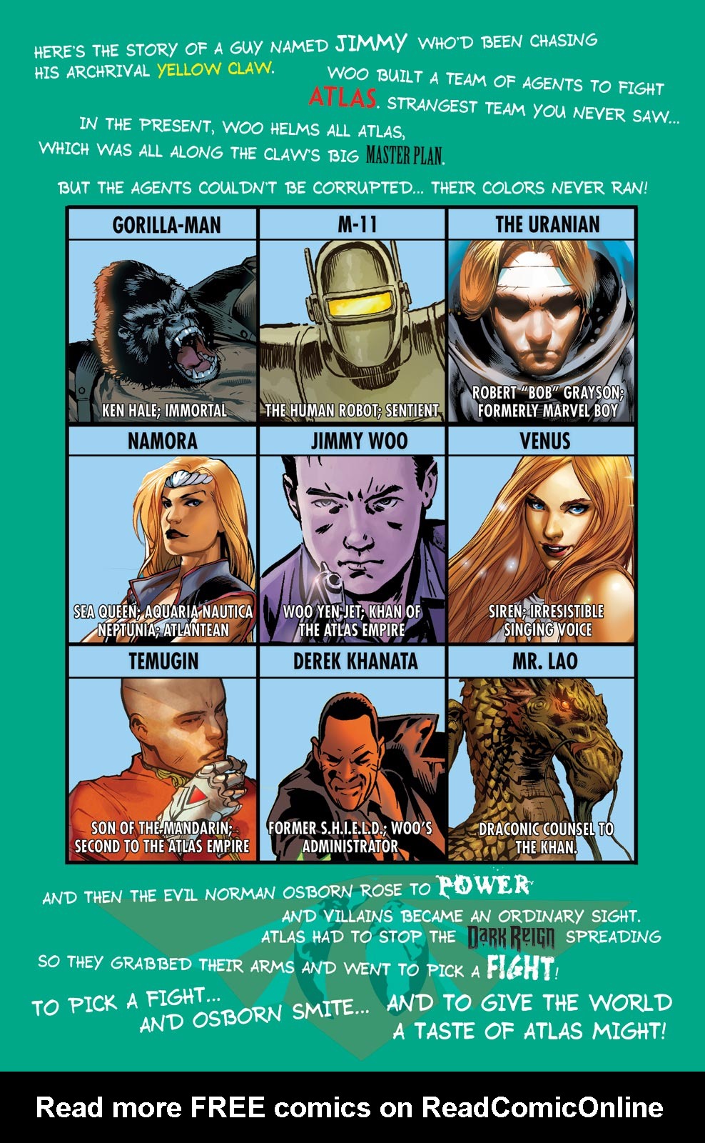 Read online Agents Of Atlas (2009) comic -  Issue #8 - 5