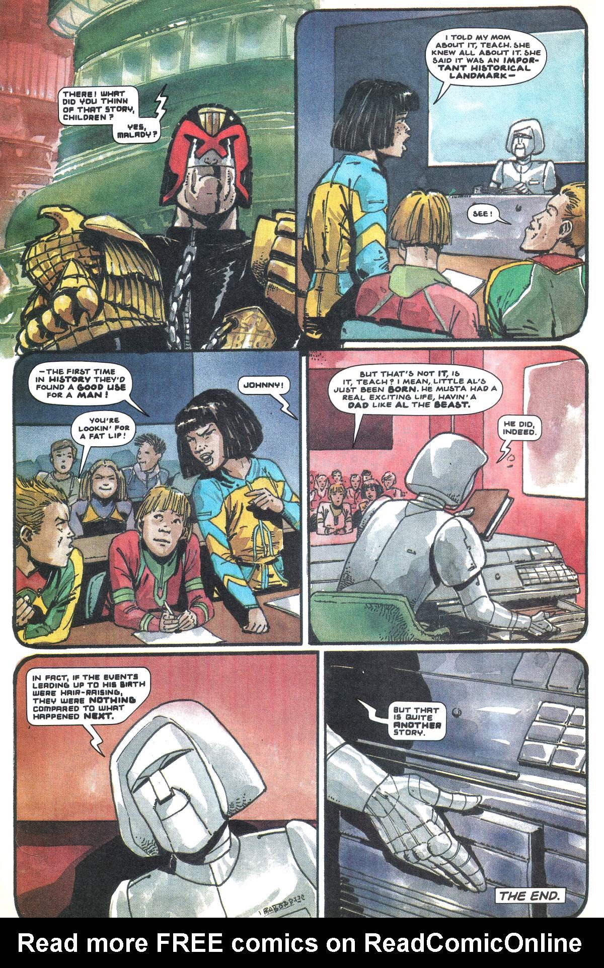 Read online Judge Dredd: The Megazine comic -  Issue #15 - 24