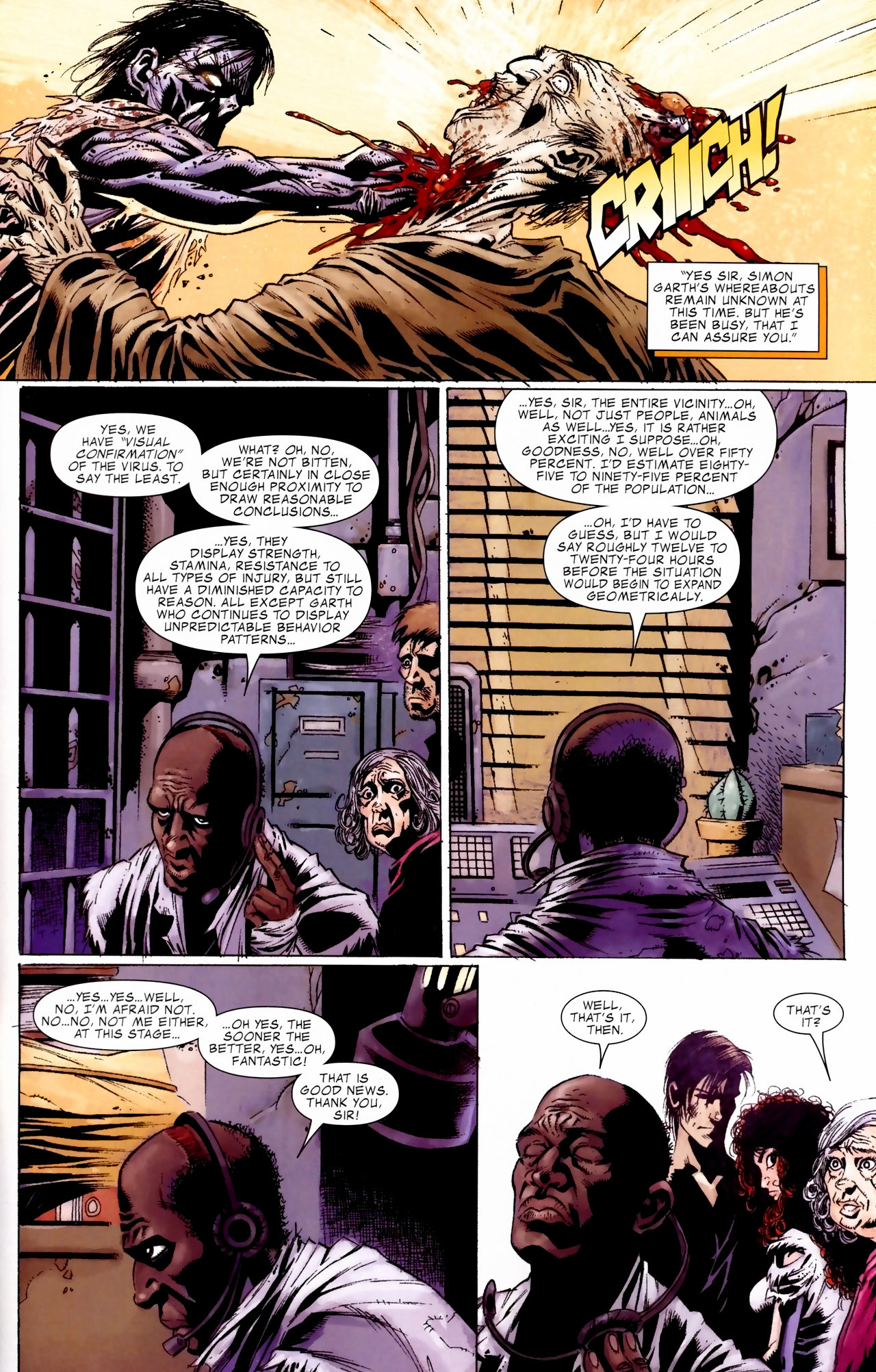 Read online The Zombie: Simon Garth comic -  Issue #4 - 10
