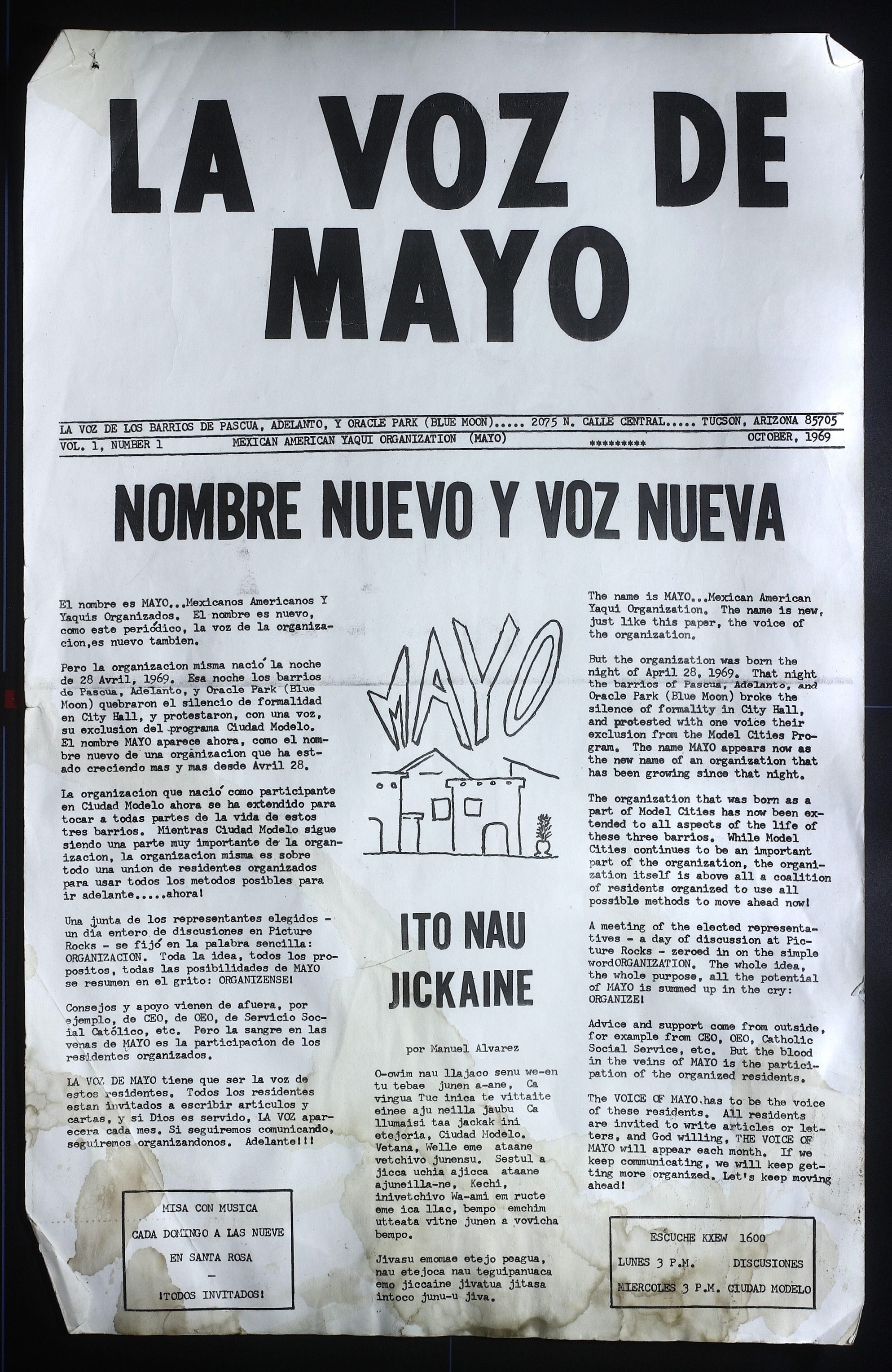 Read online La Voz De M.A.Y.O.: Tata Rambo comic -  Issue # TPB 1 - 94