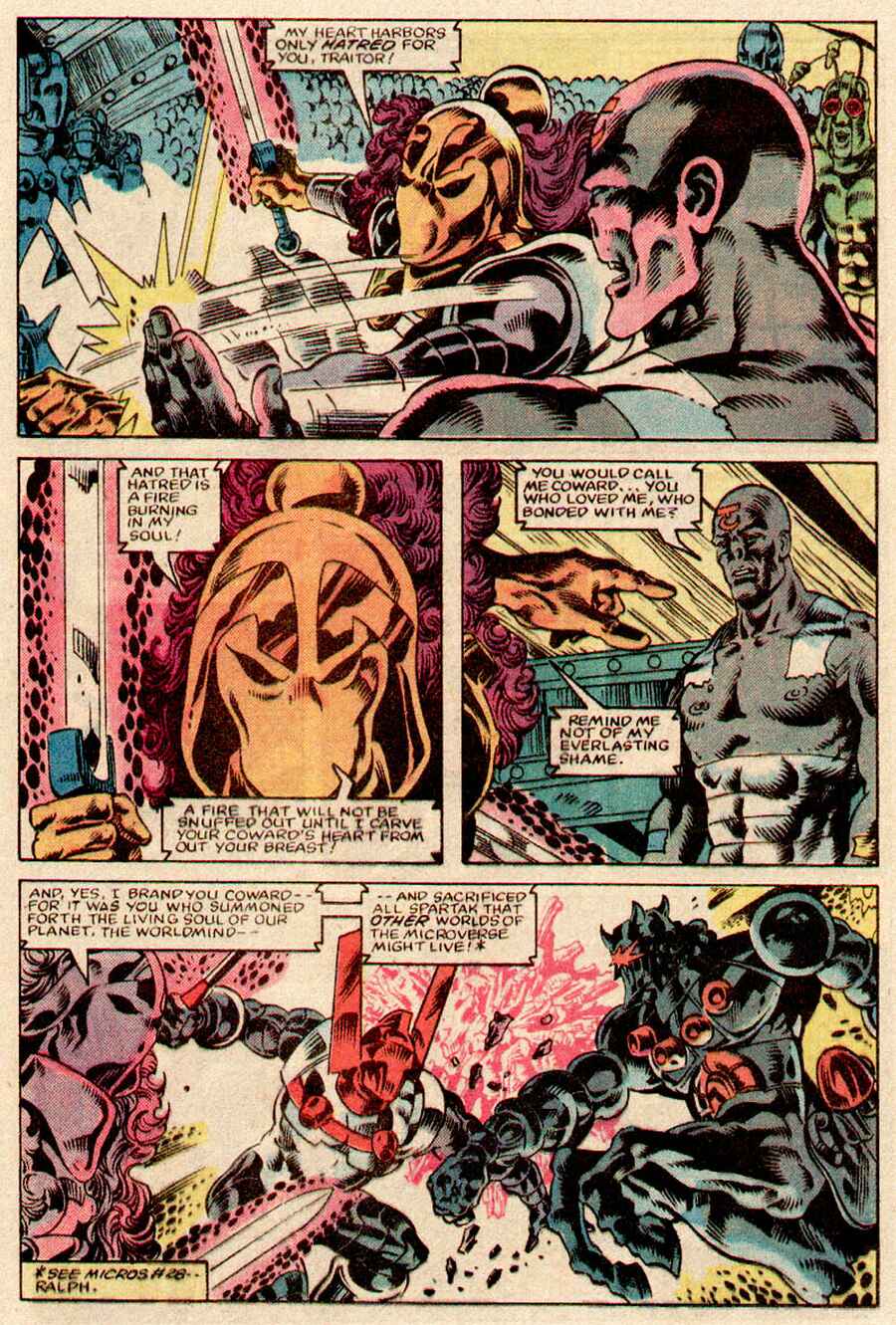 Read online Micronauts (1979) comic -  Issue #52 - 10