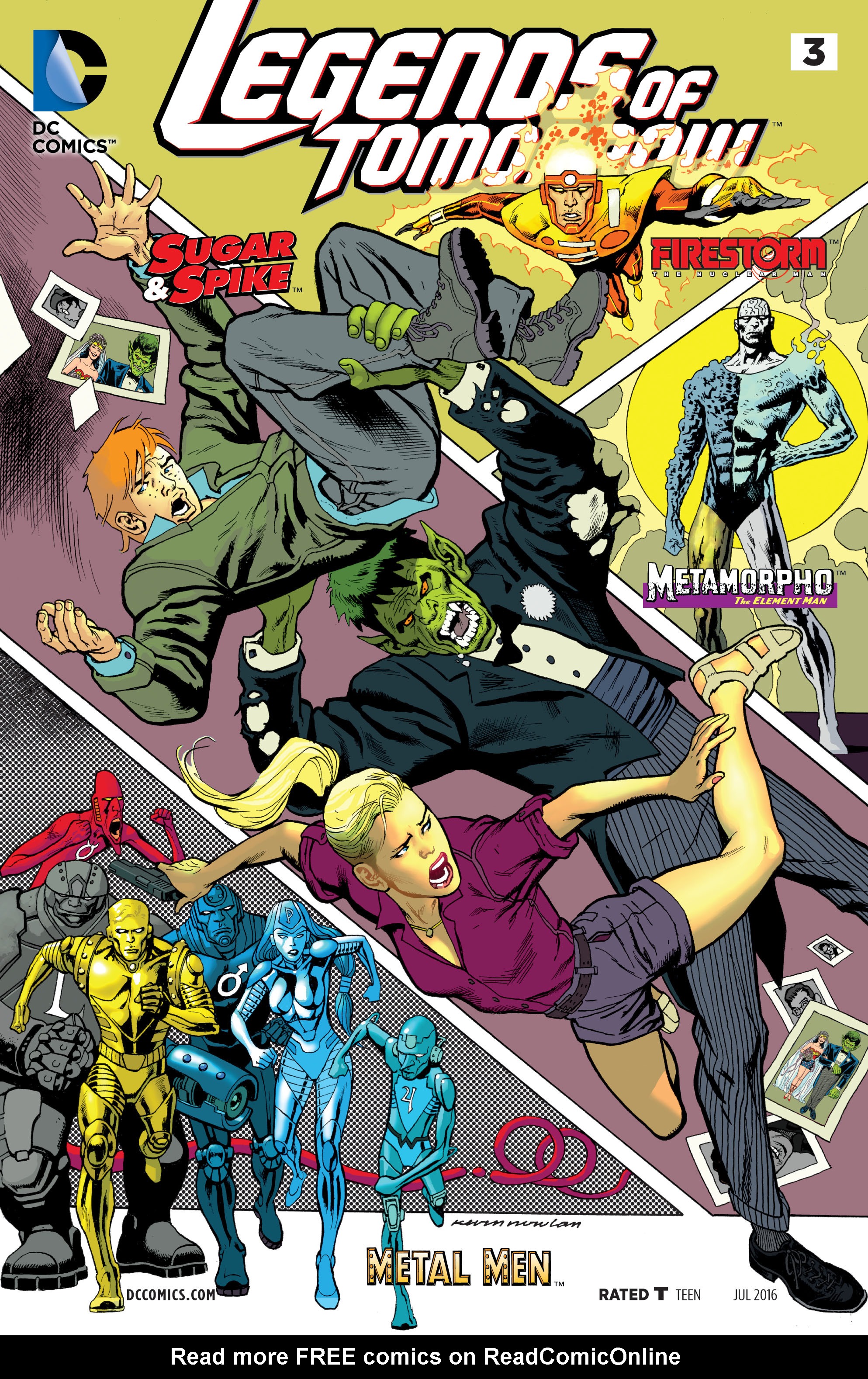 Read online Legends of Tomorrow comic -  Issue #3 - 1