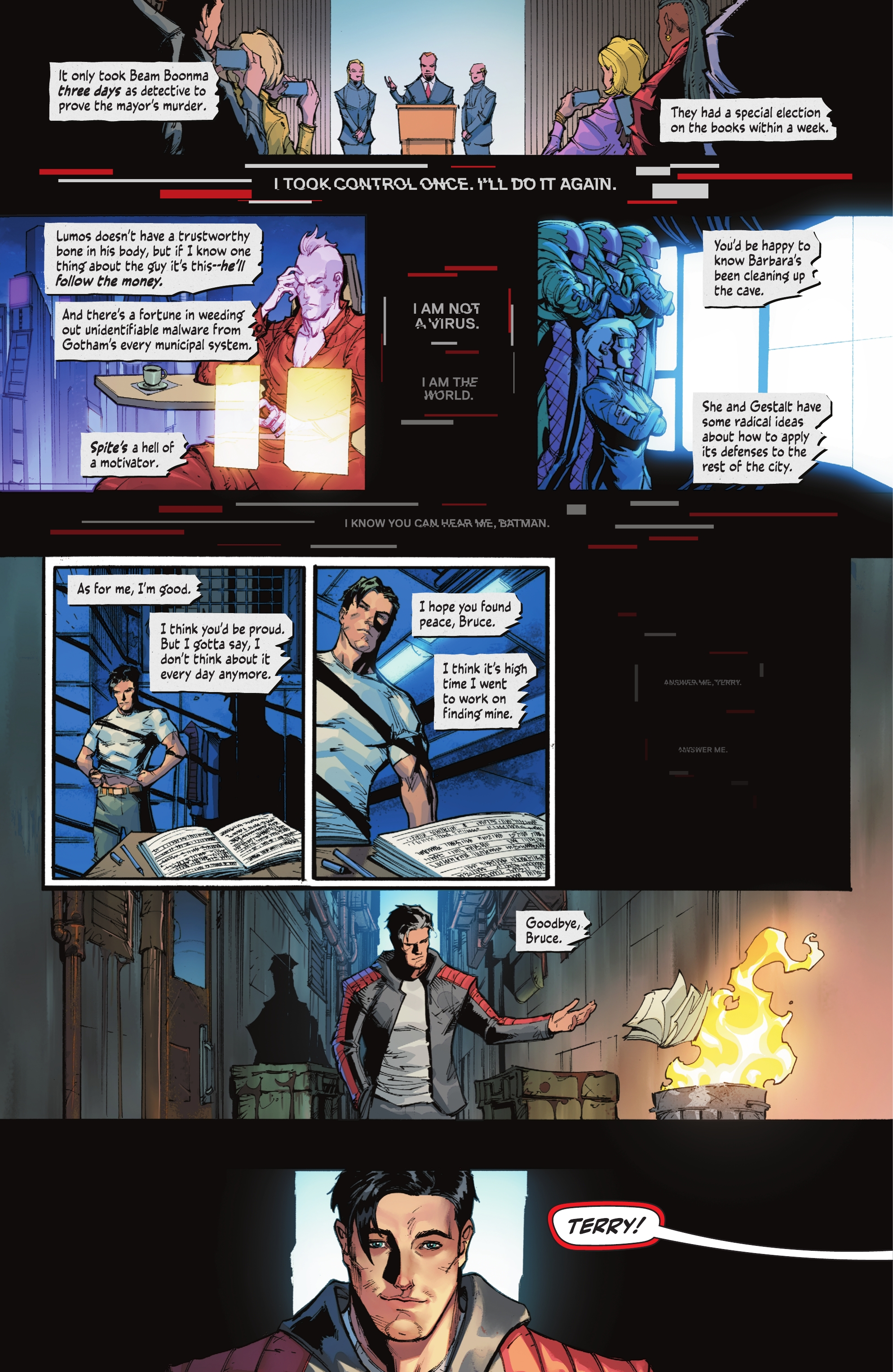 Read online Batman Beyond: Neo-Year comic -  Issue #6 - 20