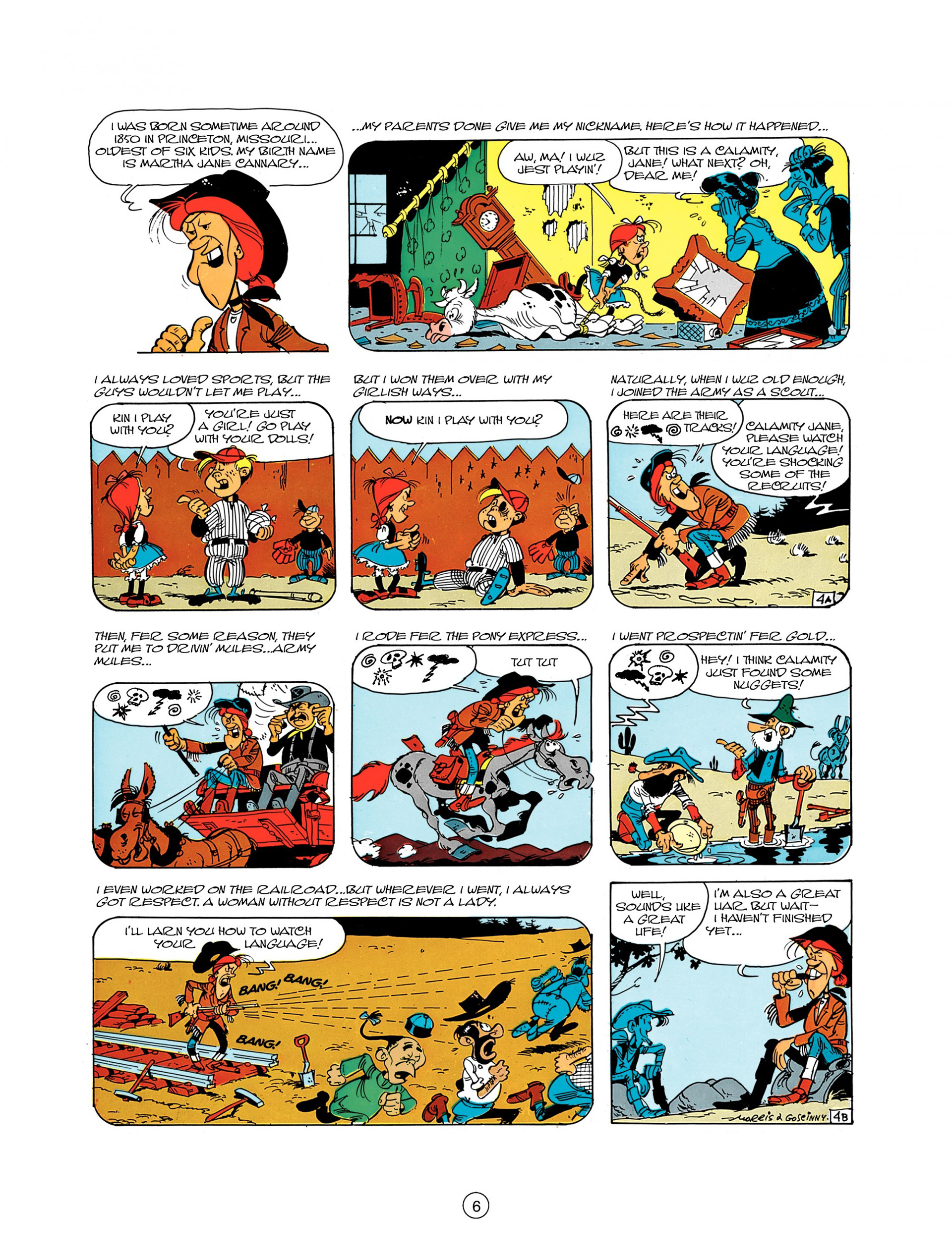 Read online A Lucky Luke Adventure comic -  Issue #8 - 6