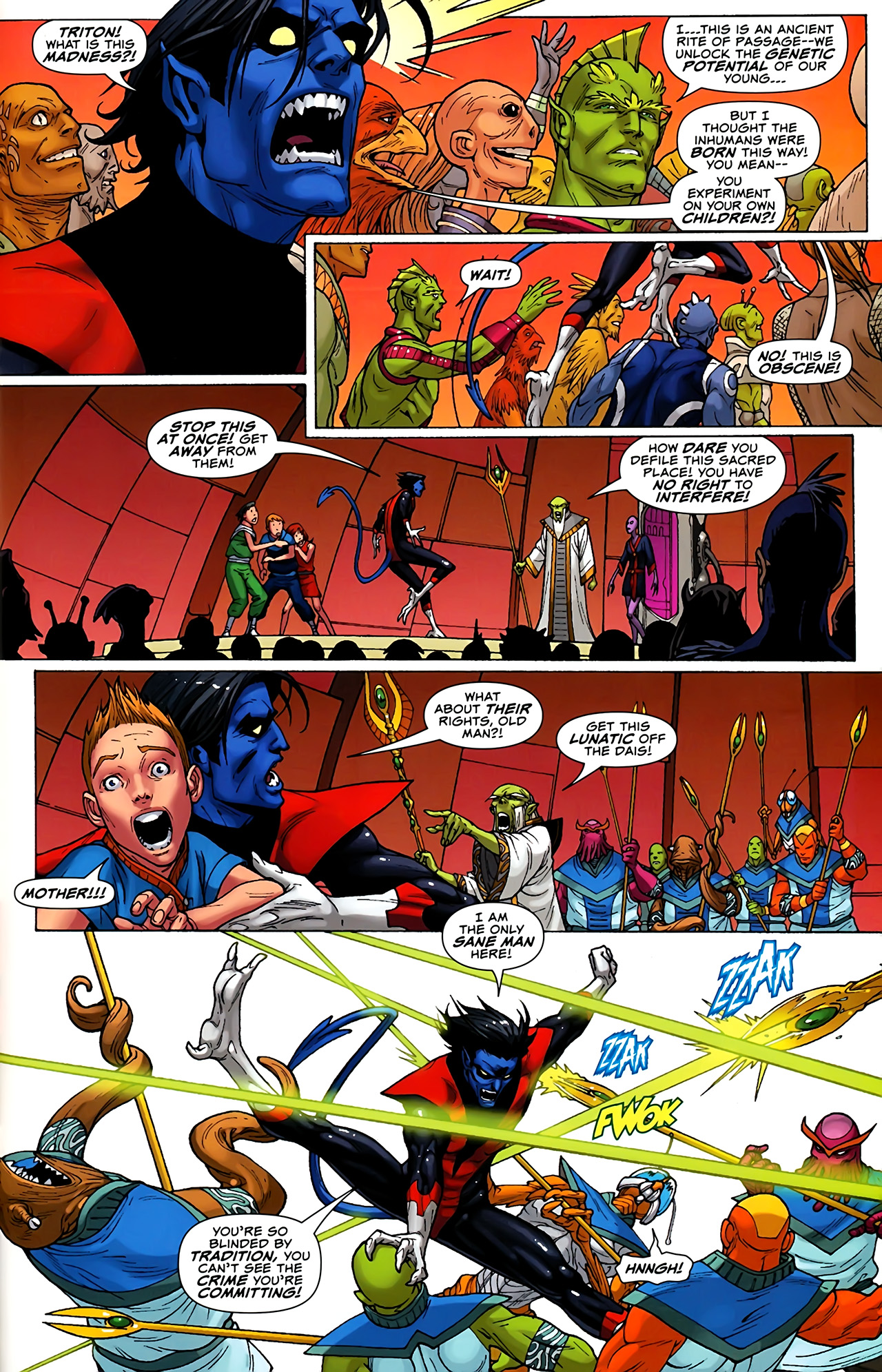 Read online Uncanny X-Men: First Class comic -  Issue #1 - 21