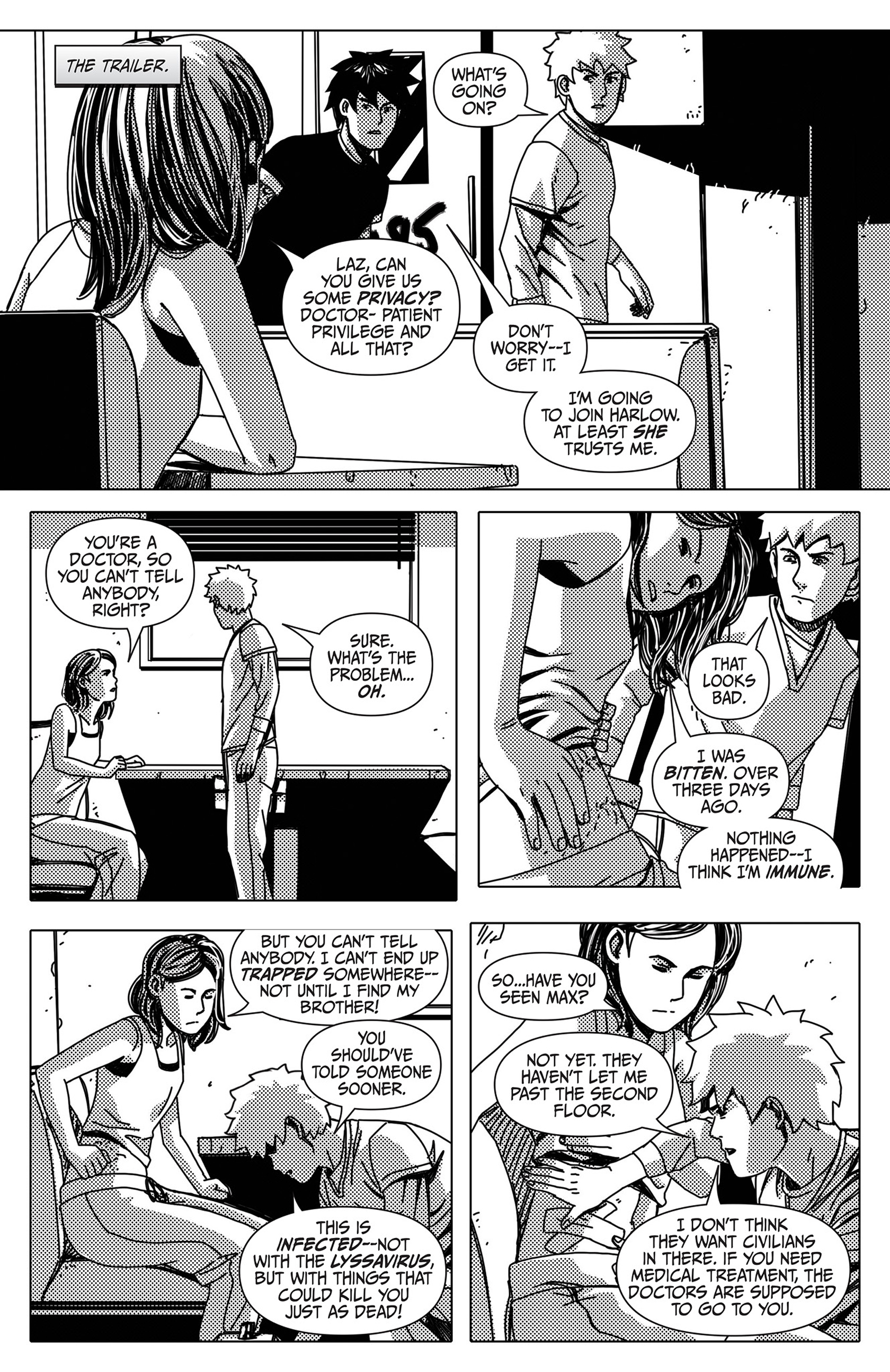 Read online Amanda Hocking's The Hollows: A Hollowland Graphic Novel comic -  Issue #9 - 10