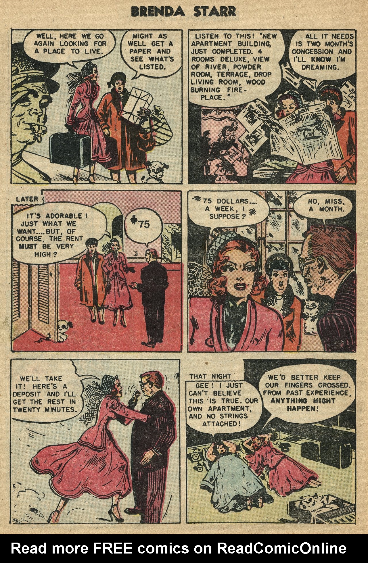 Read online Brenda Starr (1948) comic -  Issue #14 - 22