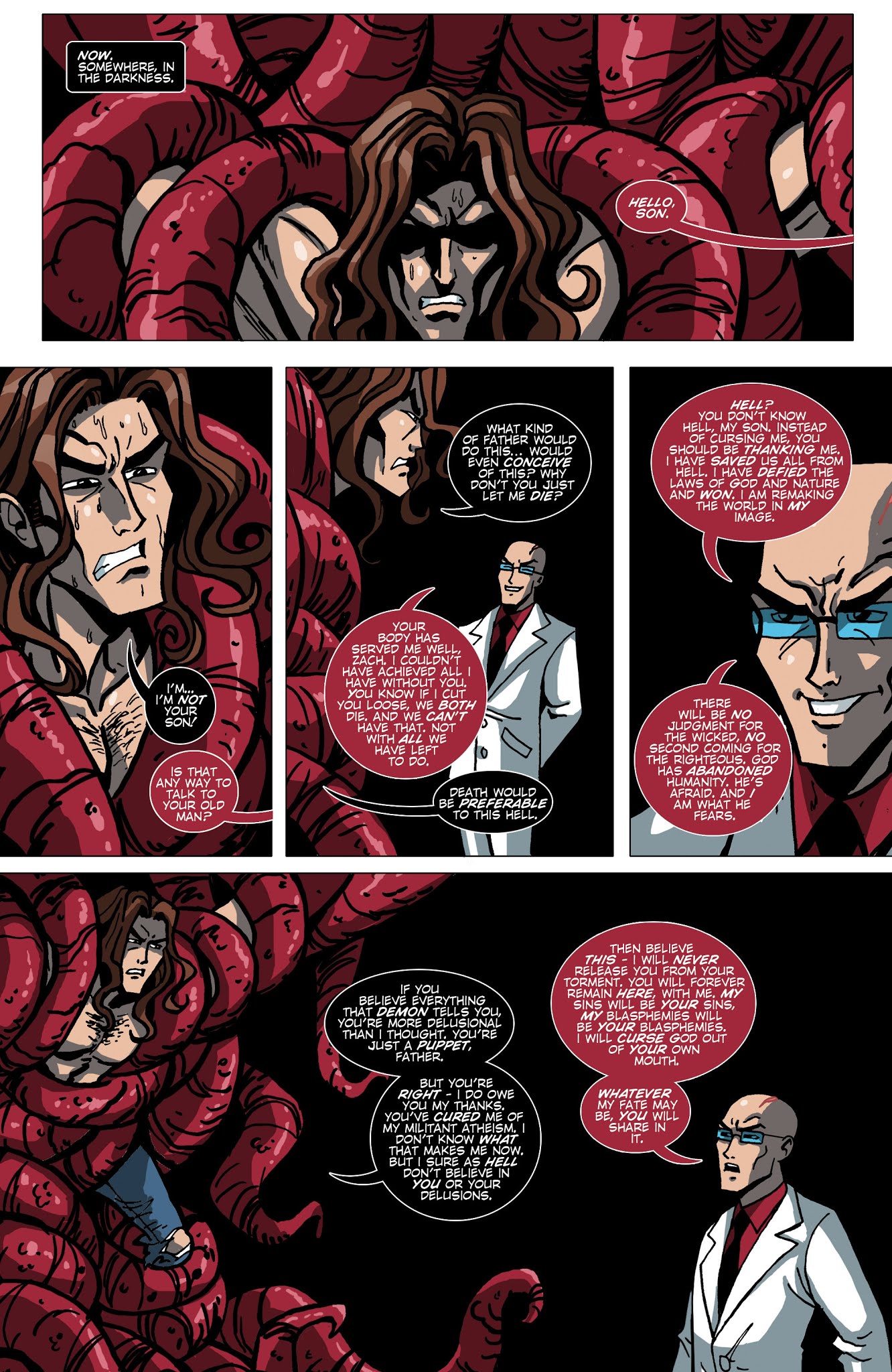 Read online [email protected]: The Blasphemy Throne comic -  Issue #2 - 10