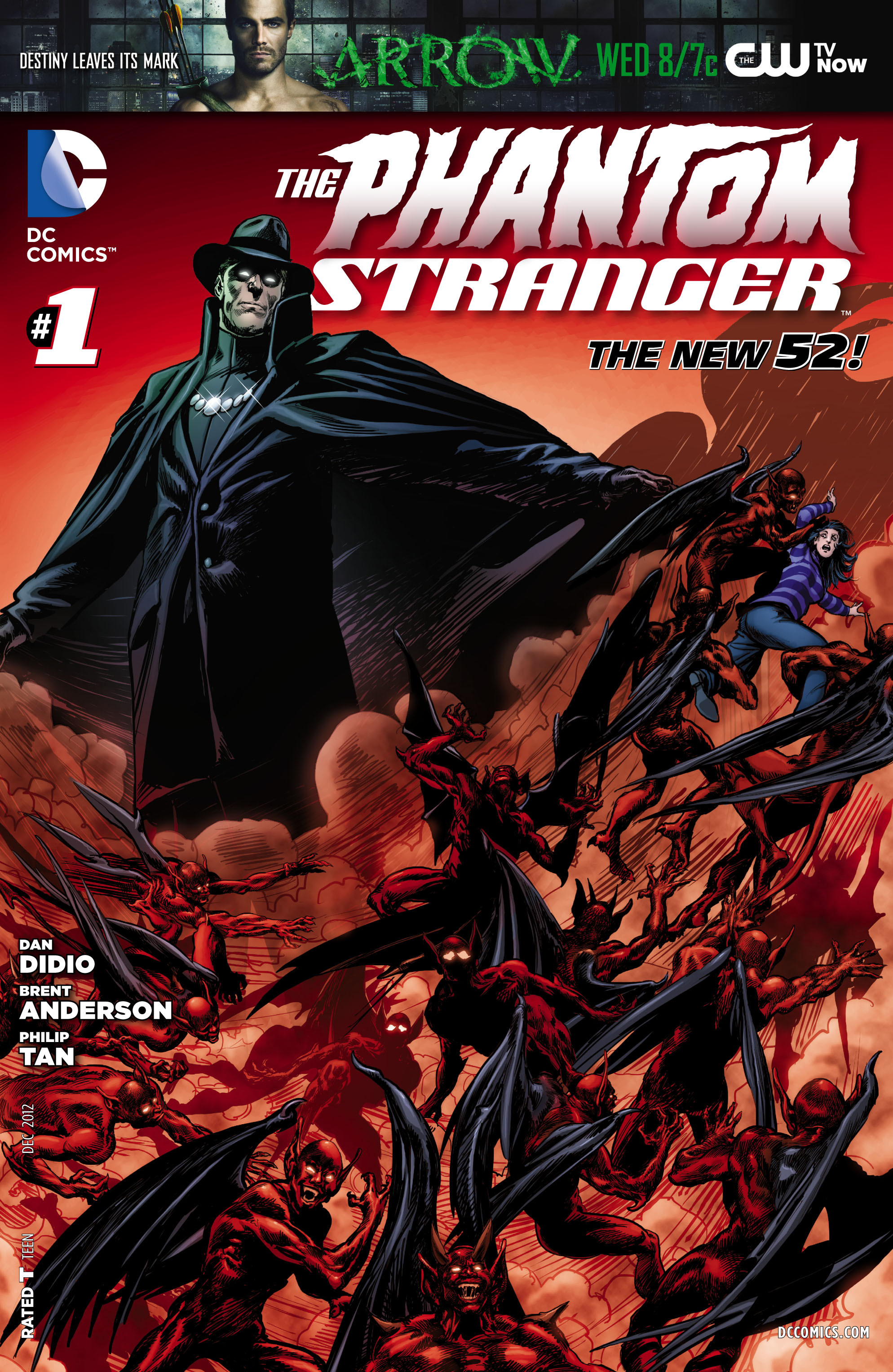 Read online Trinity of Sin: The Phantom Stranger comic -  Issue #1 - 1