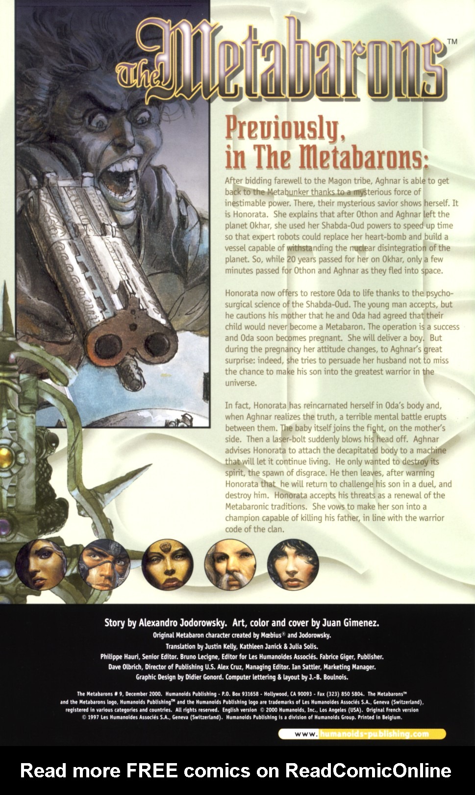 Read online The Metabarons comic -  Issue #9 - The Mentrek's Solution - 2