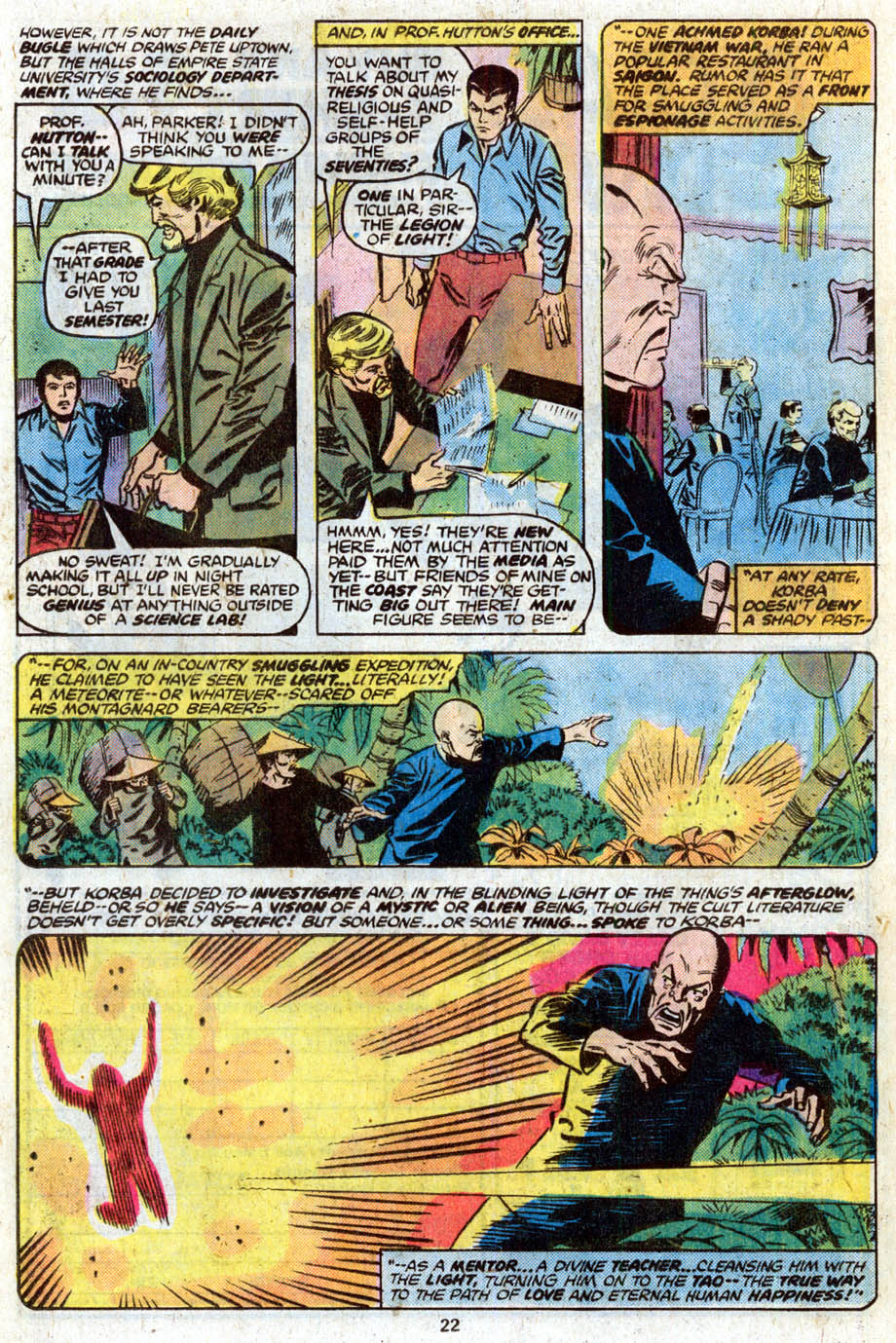 Read online The Spectacular Spider-Man (1976) comic -  Issue #12 - 13