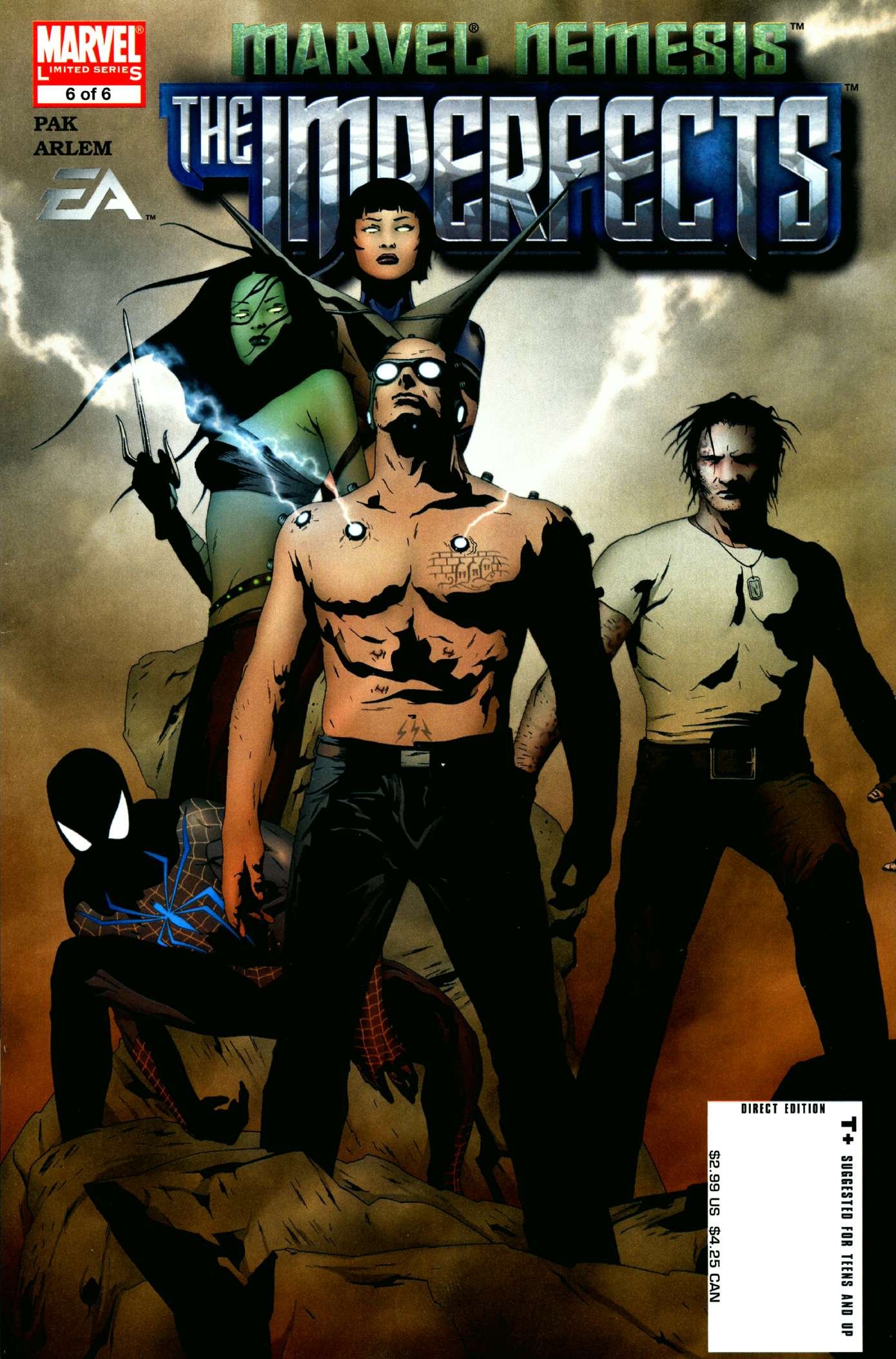 Read online Marvel Nemesis: The Imperfects comic -  Issue #6 - 1