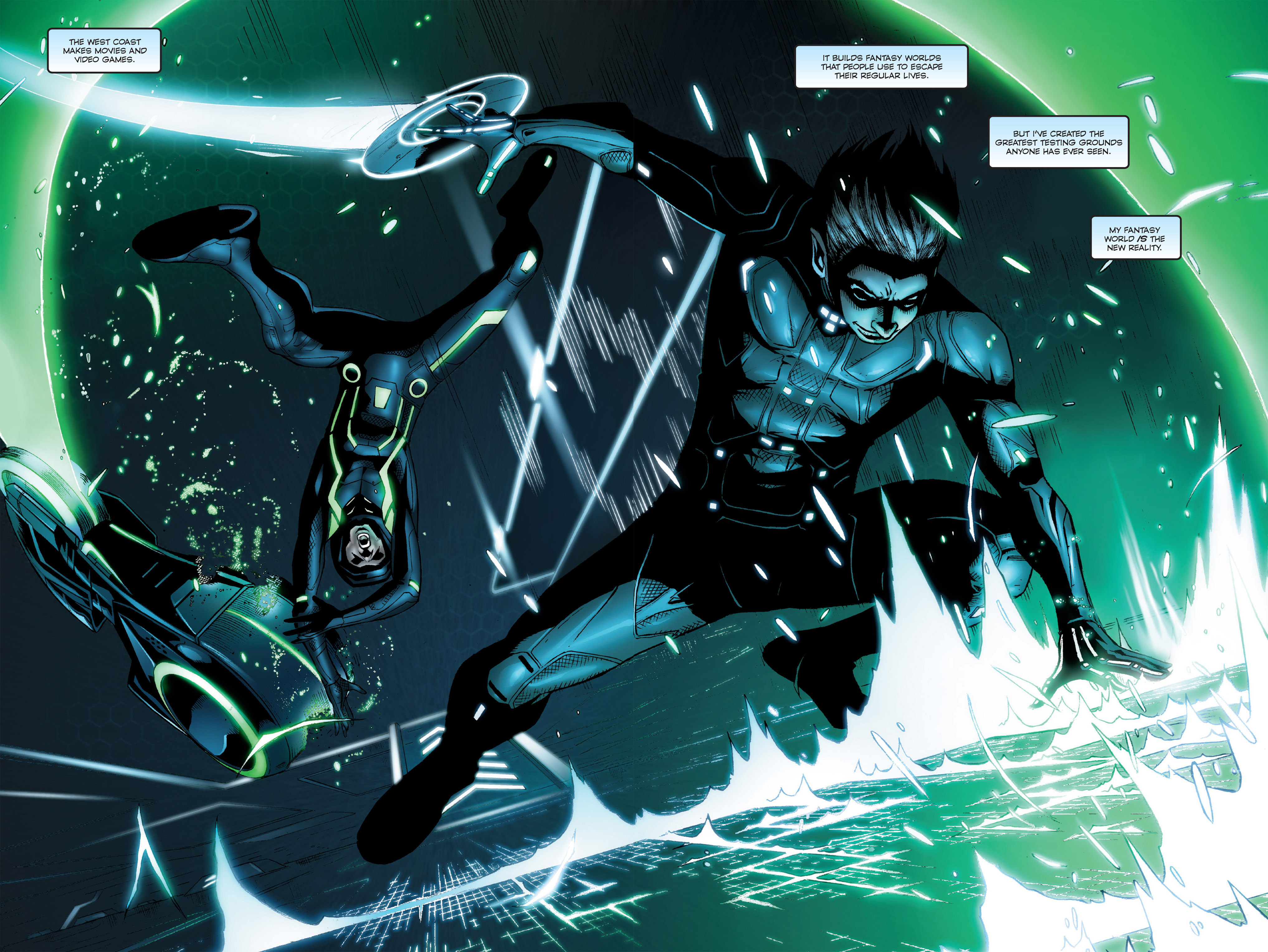 Read online TRON: Betrayal comic -  Issue # TPB - 30