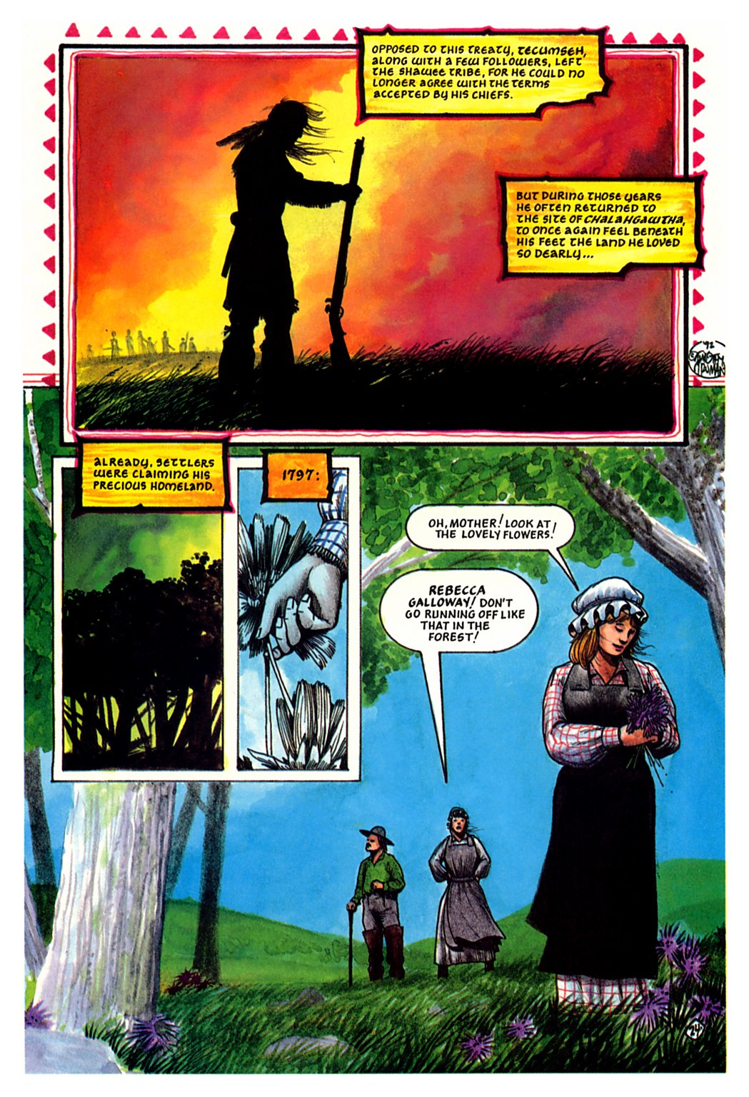 Read online Allen W. Eckert's Tecumseh! comic -  Issue # Full - 28