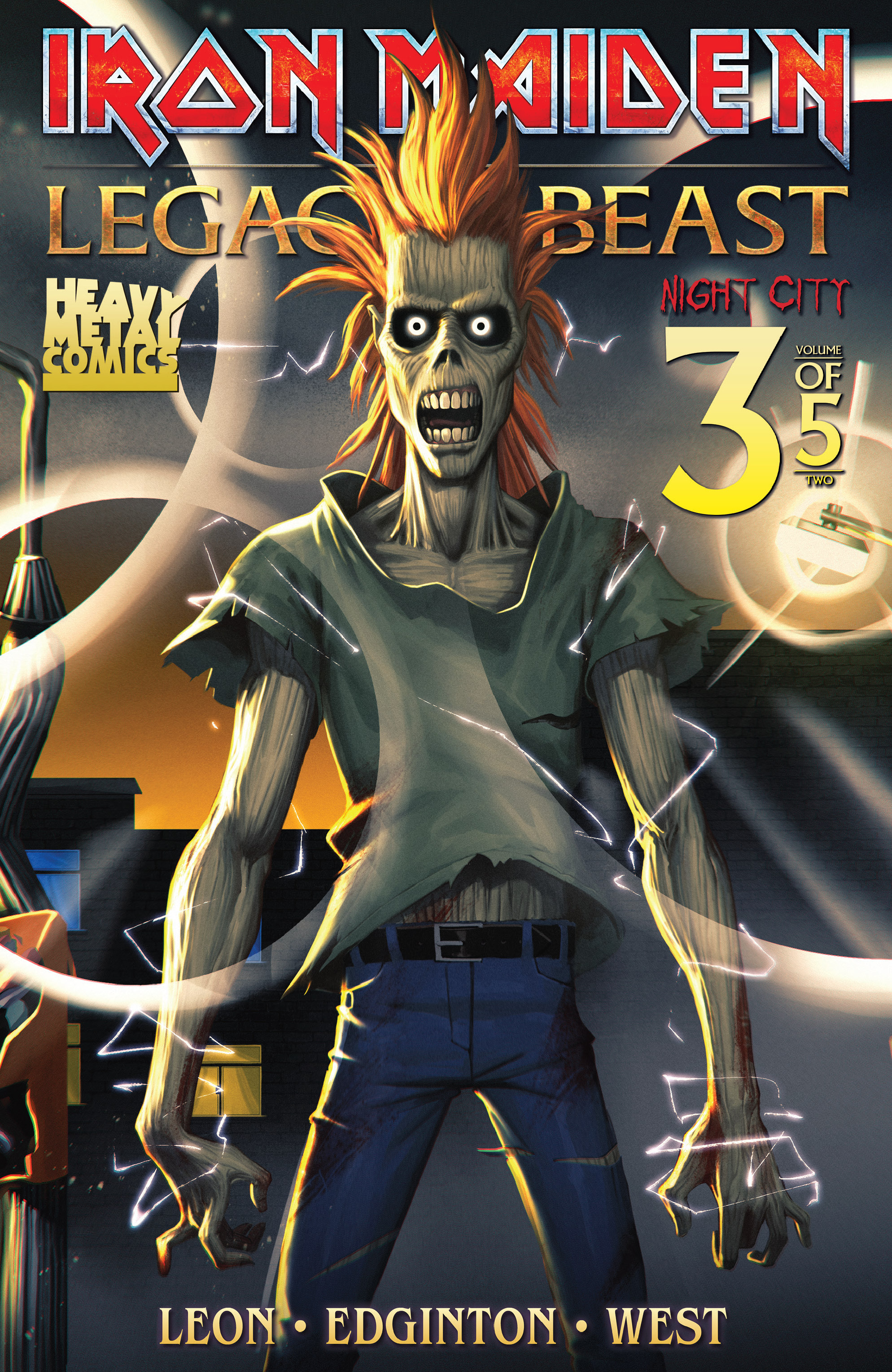 Read online Iron Maiden: Legacy of the Beast - Night City comic -  Issue #3 - 1