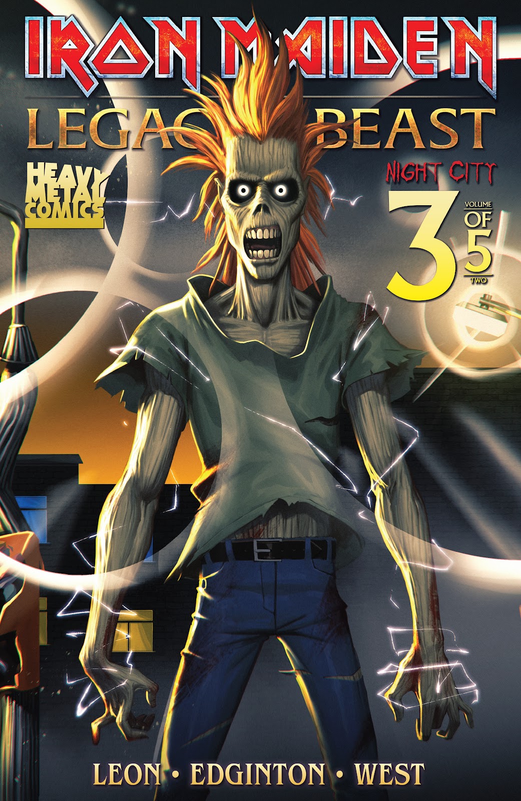 Iron Maiden: Legacy of the Beast - Night City issue 3 - Page 1