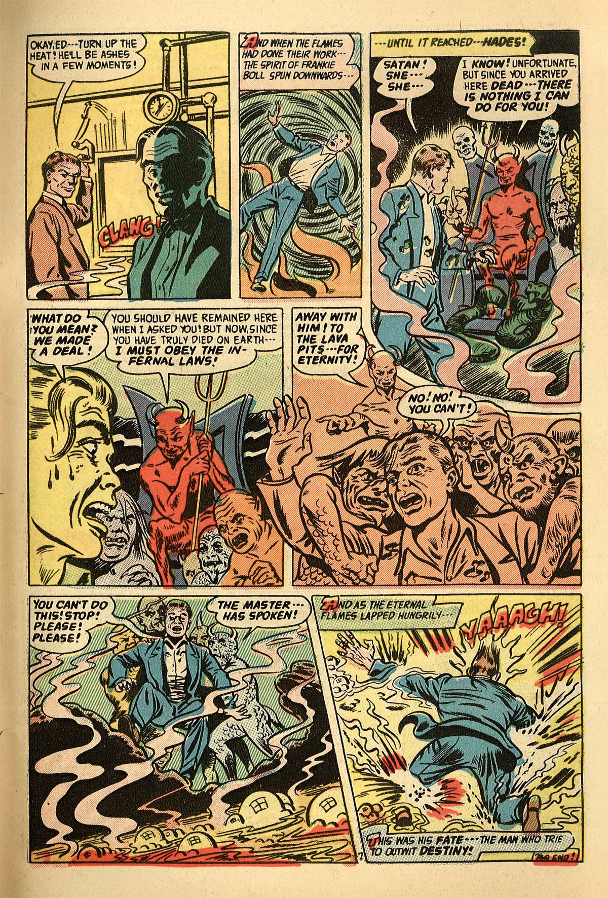 Read online Adventures Into The Unknown comic -  Issue #49 - 33