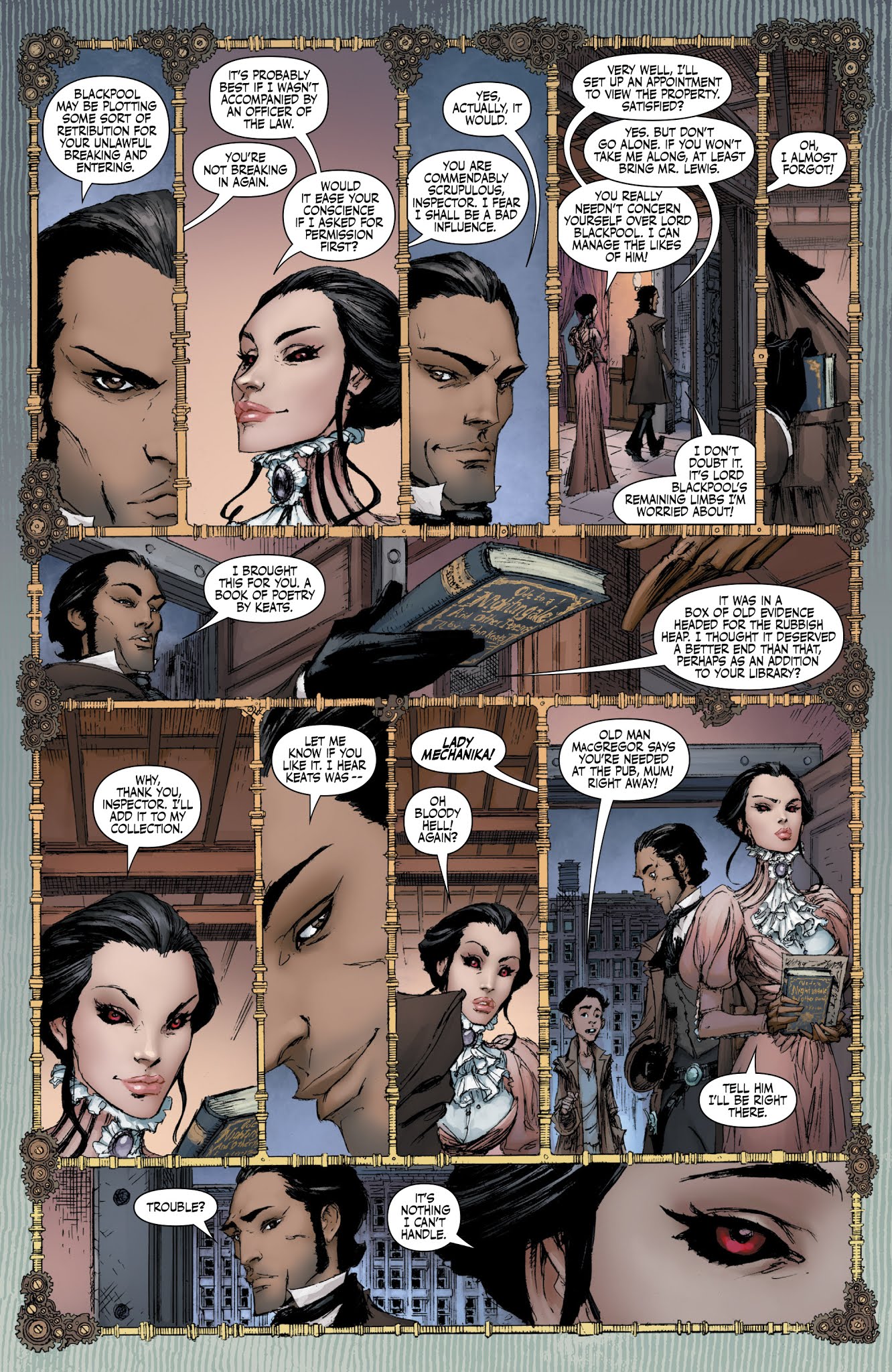 Read online Lady Mechanika: La Belle Dame Sans Merci comic -  Issue #1 - 8