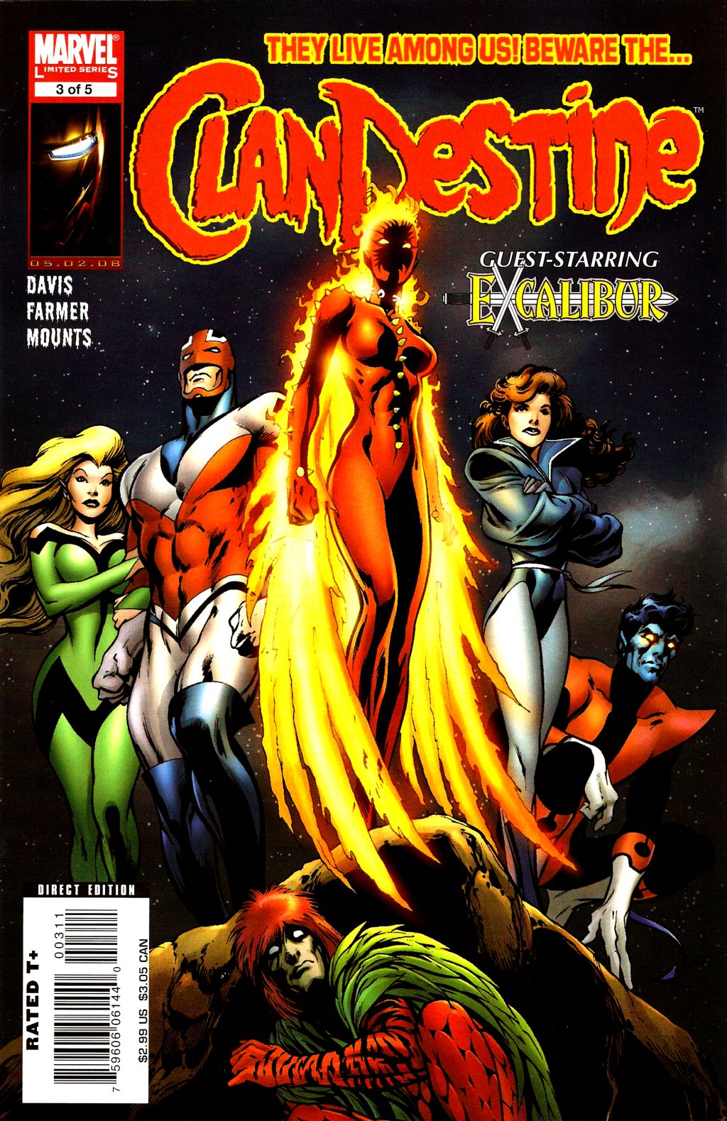 Read online ClanDestine (2008) comic -  Issue #3 - 1