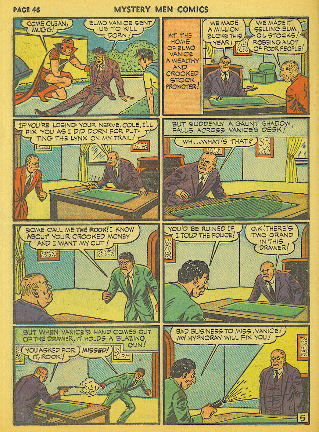 Read online Mystery Men Comics comic -  Issue #23 - 47