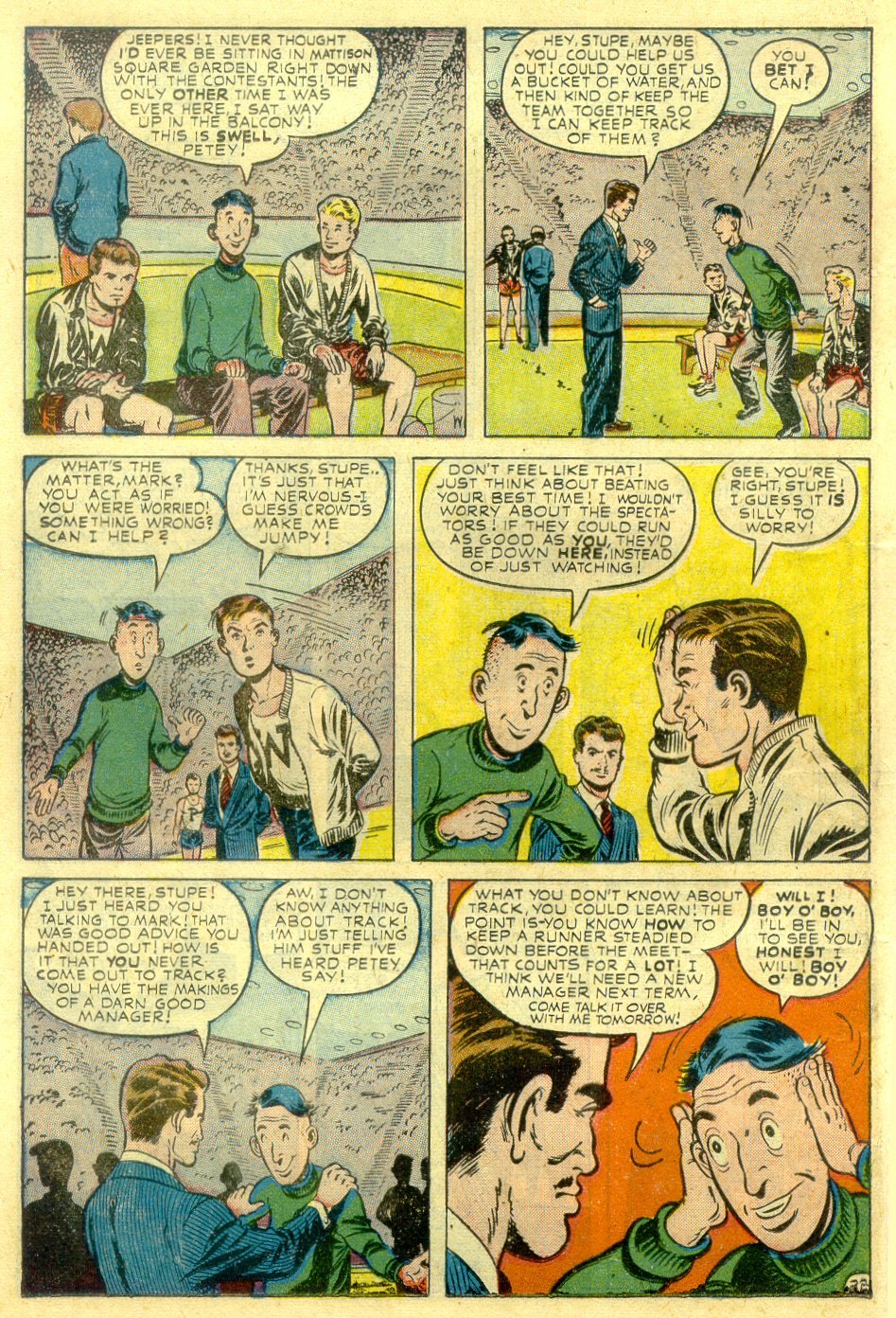 Read online Daredevil (1941) comic -  Issue #50 - 34