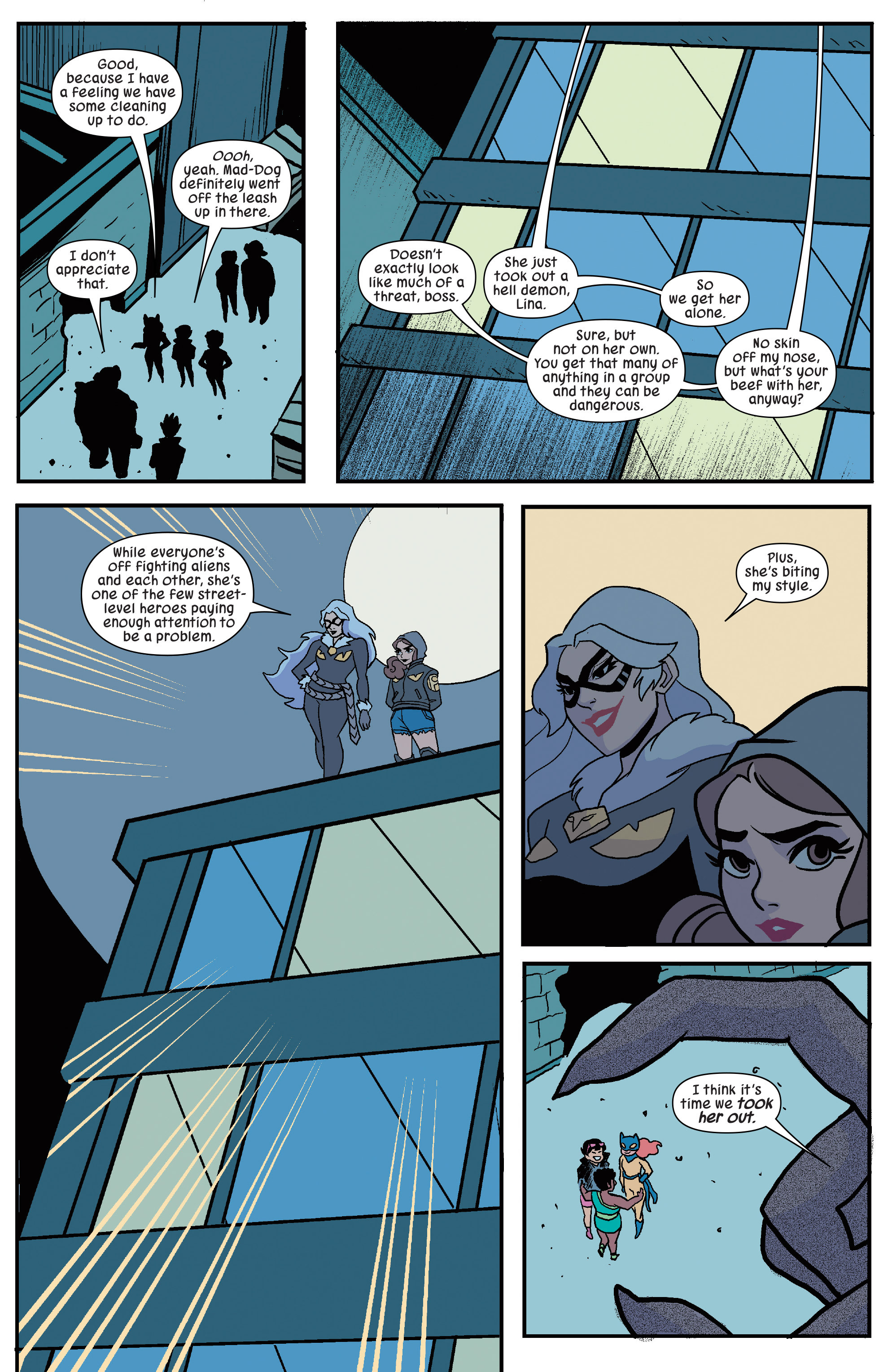 Read online Patsy Walker, A.K.A. Hellcat! comic -  Issue #10 - 22