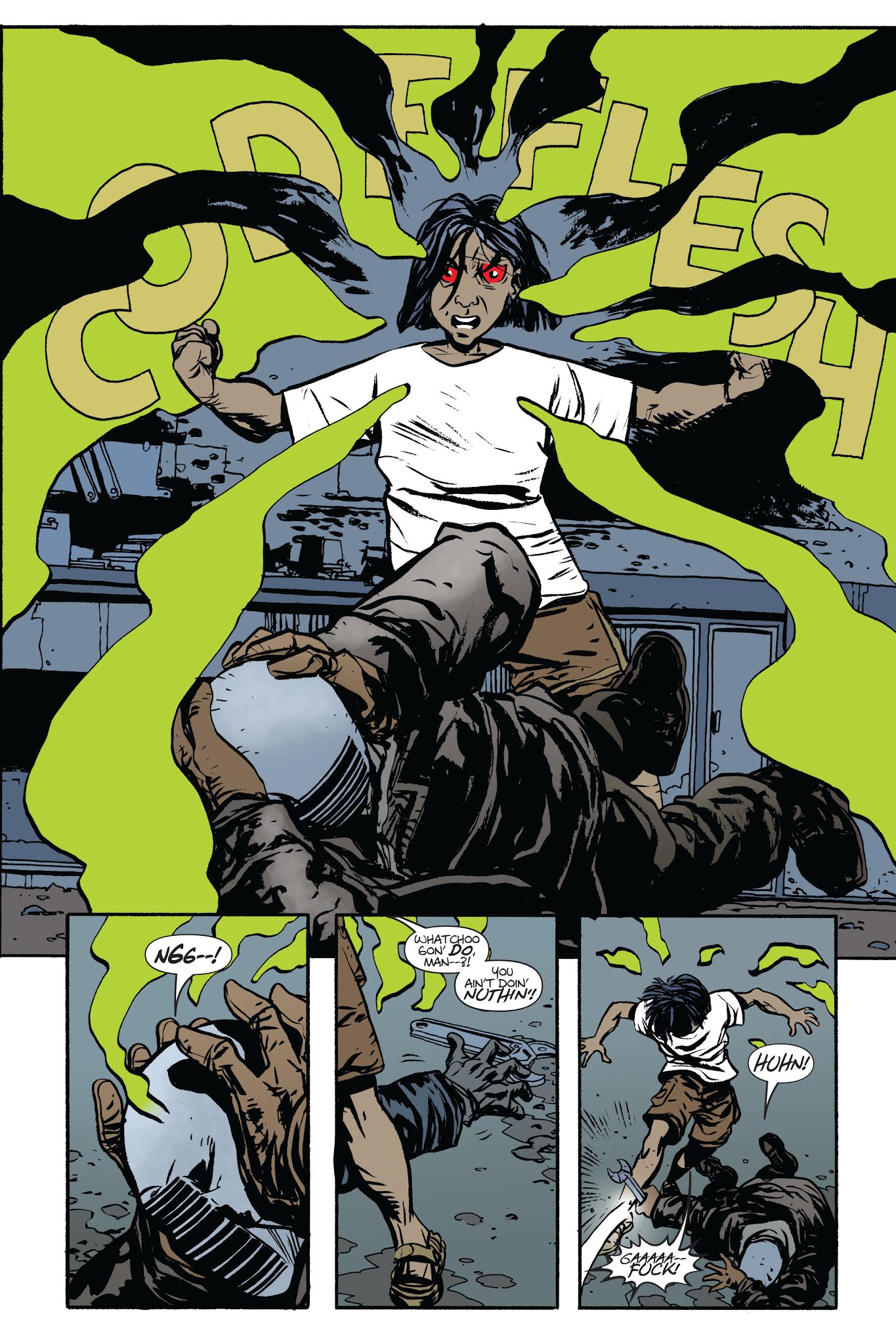 Read online Codeflesh, The Definitive Edition Hardcover comic -  Issue # TPB - 36