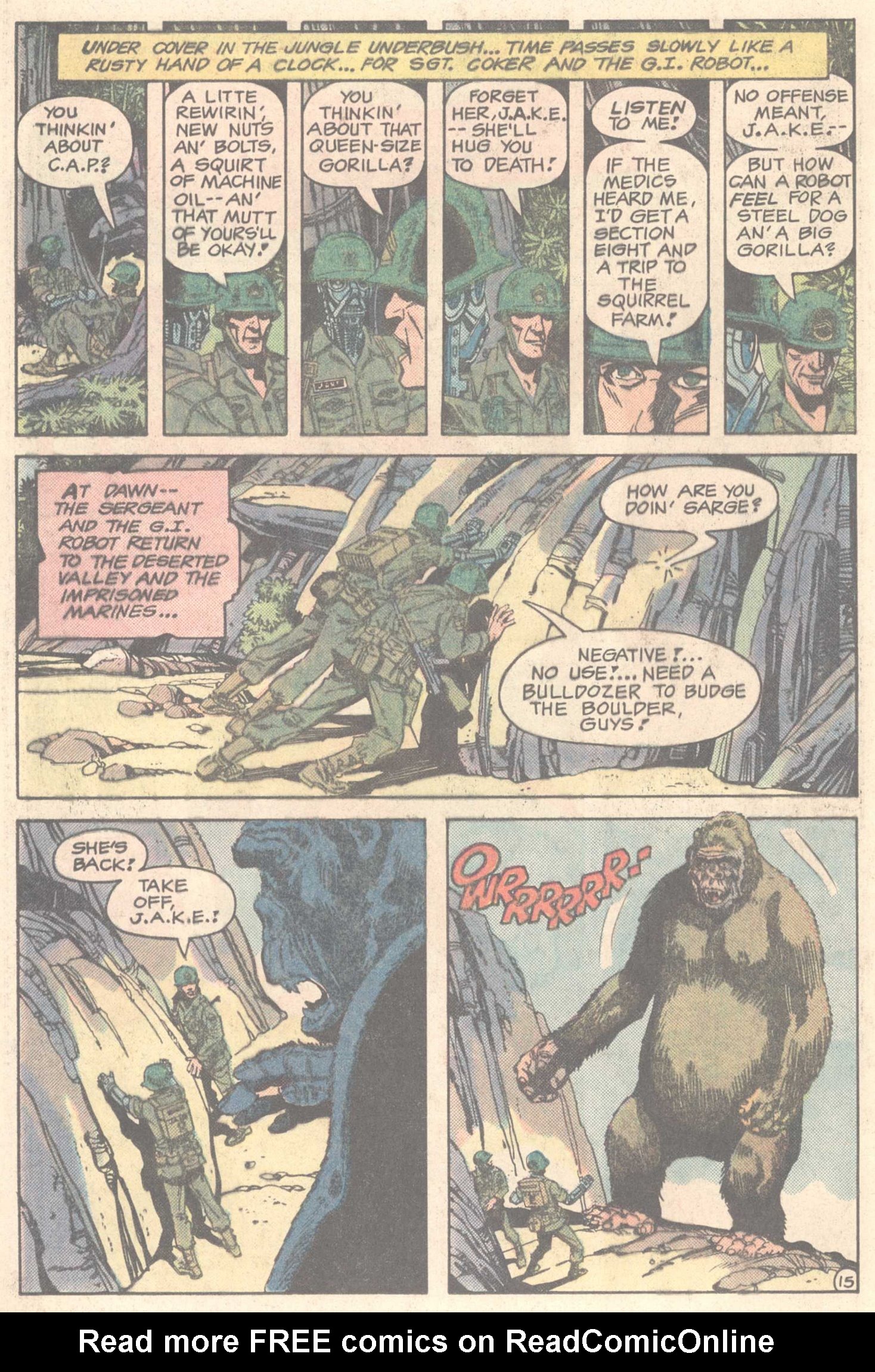 Read online Weird War Tales (1971) comic -  Issue #120 - 20
