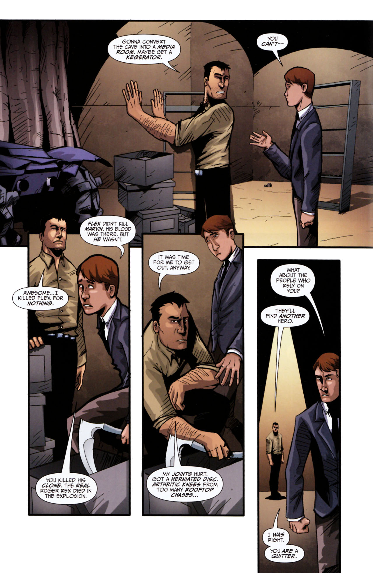 Read online Caped comic -  Issue #4 - 4