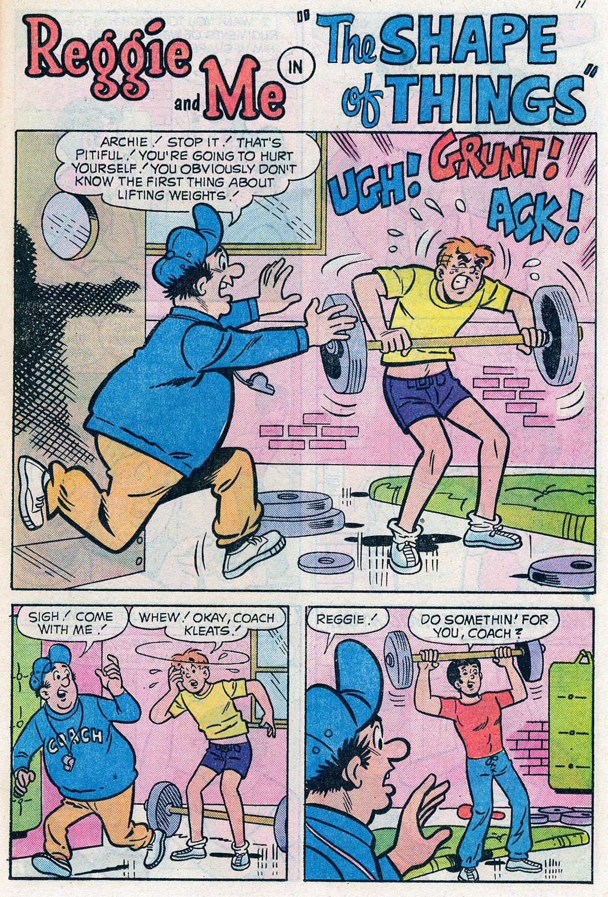 Read online Reggie and Me (1966) comic -  Issue #83 - 9