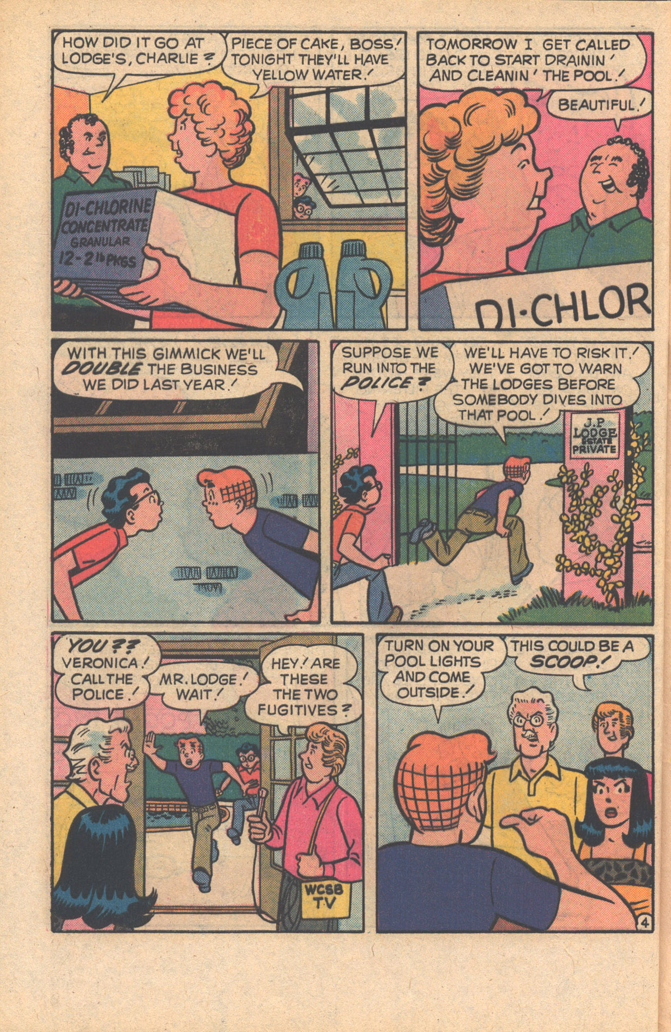 Read online Archie at Riverdale High (1972) comic -  Issue #28 - 32