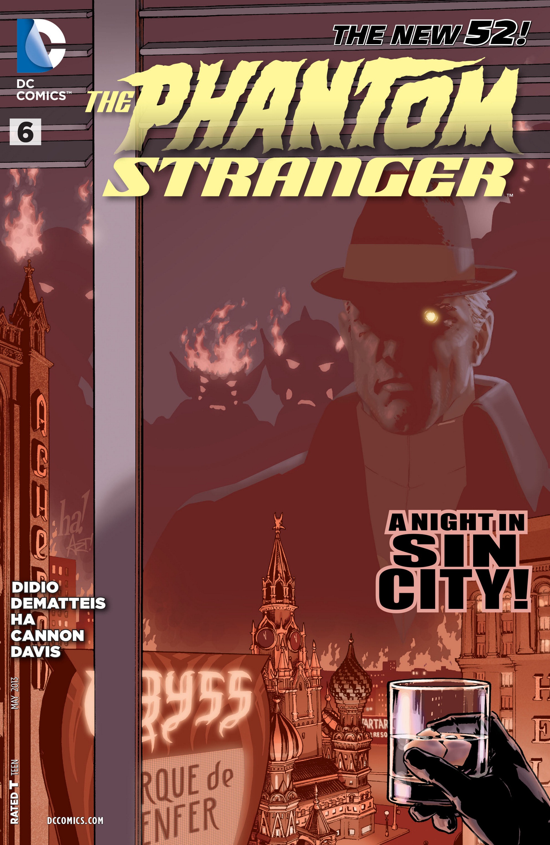 Read online Trinity of Sin: The Phantom Stranger comic -  Issue #6 - 1