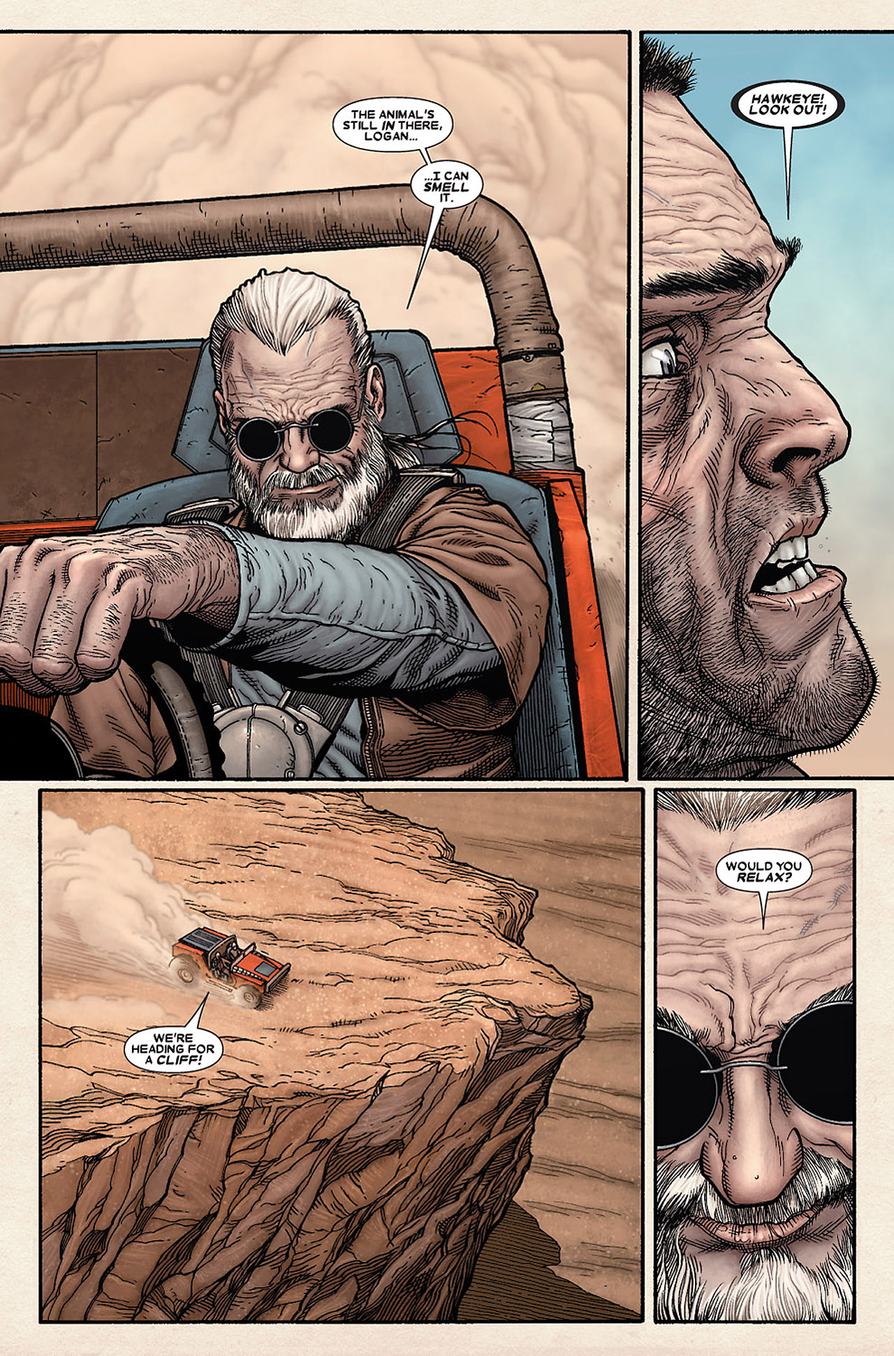 Read online Wolverine: Old Man Logan comic -  Issue # Full - 28