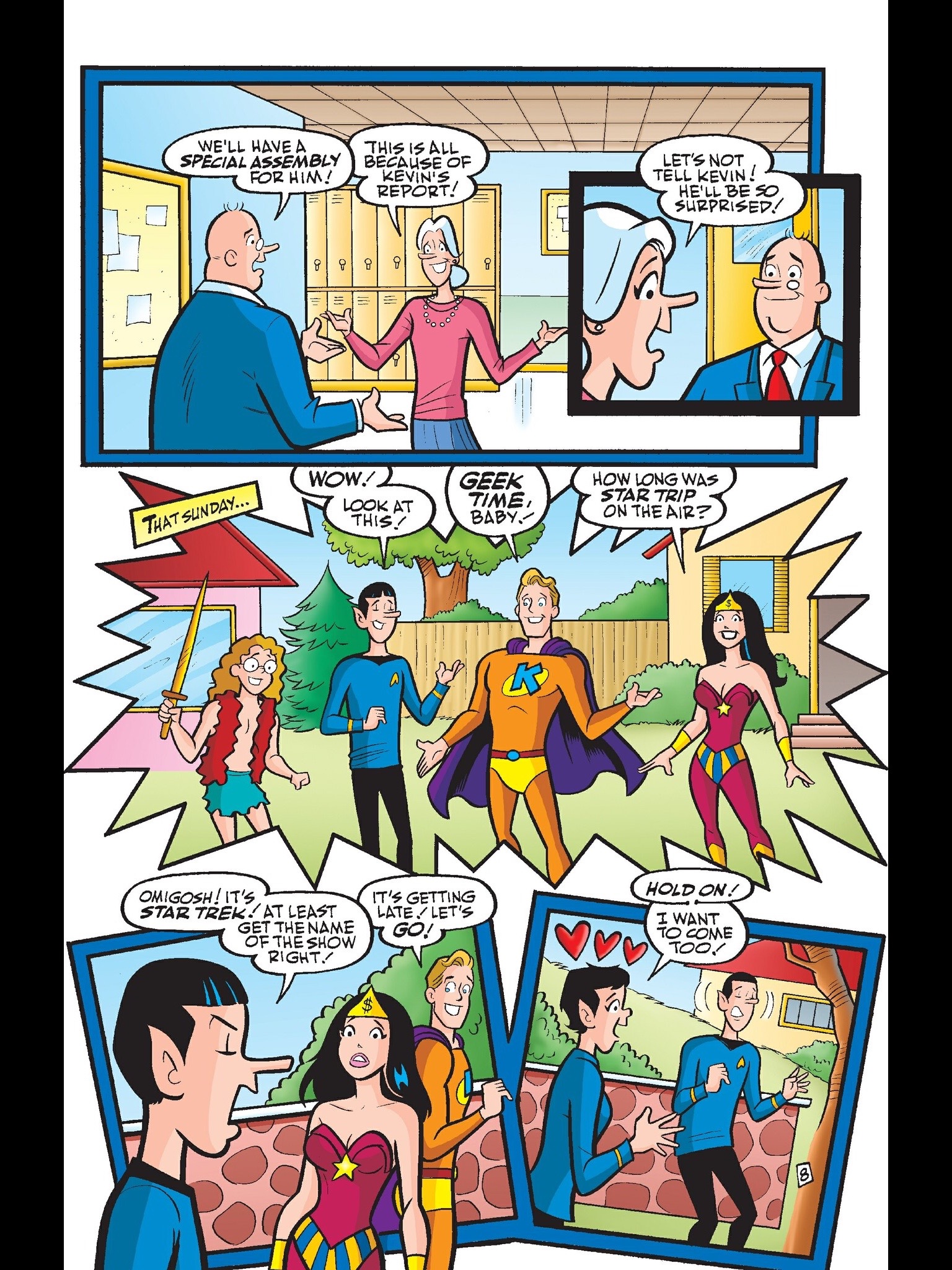 Read online Kevin Keller comic -  Issue #6 - 9