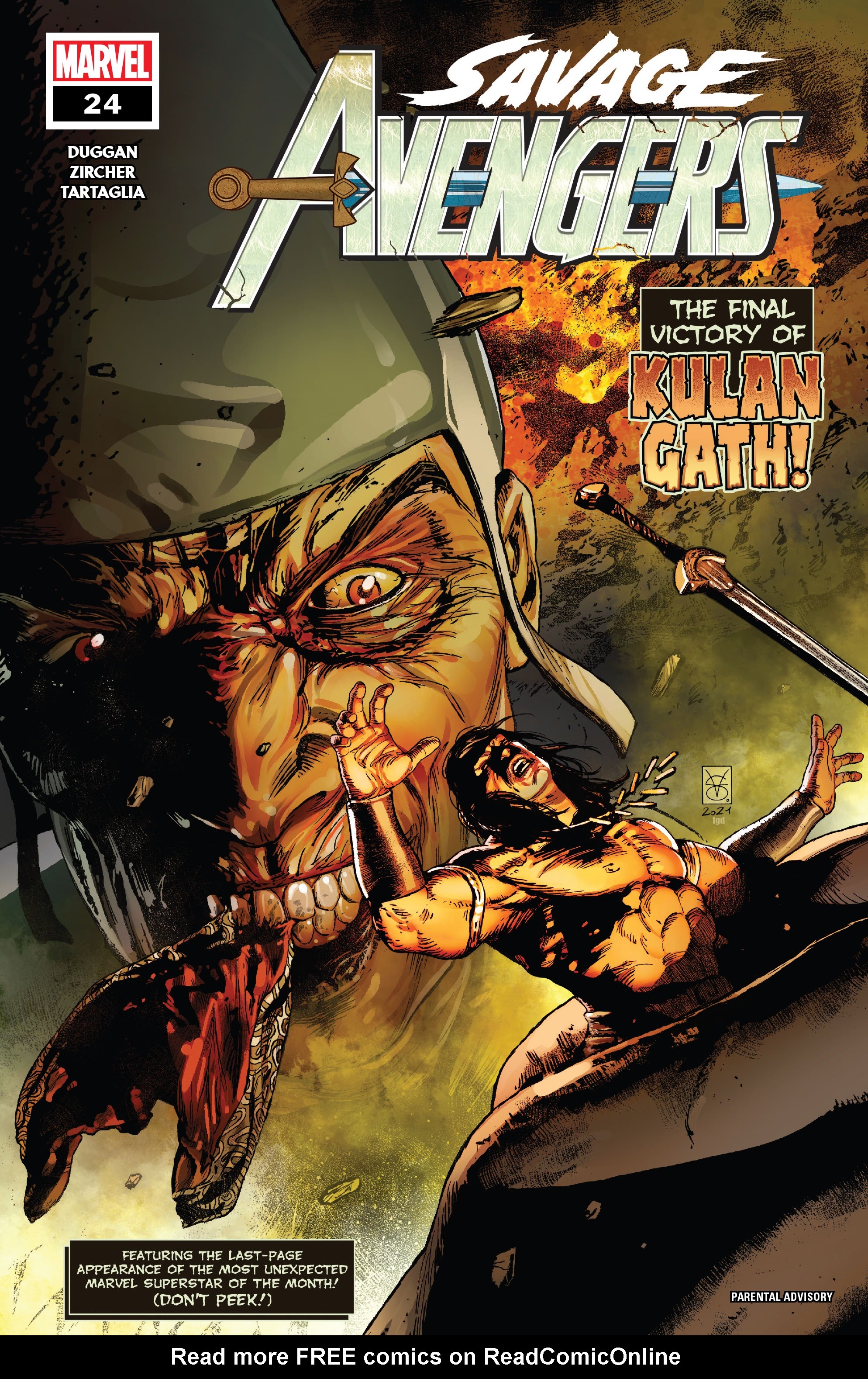 Read online Savage Avengers comic -  Issue #24 - 1