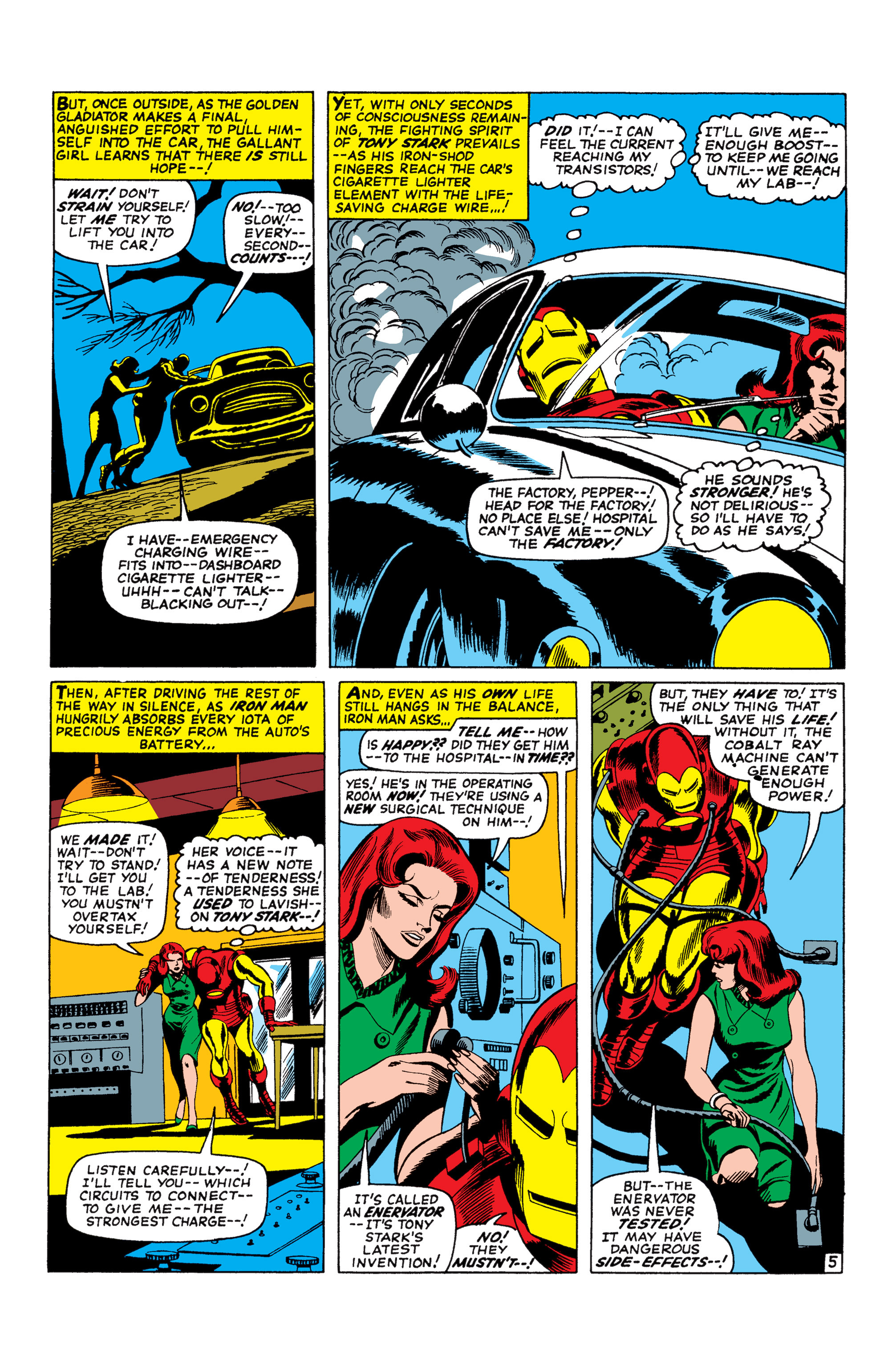 Read online Marvel Masterworks: The Invincible Iron Man comic -  Issue # TPB 3 (Part 2) - 92