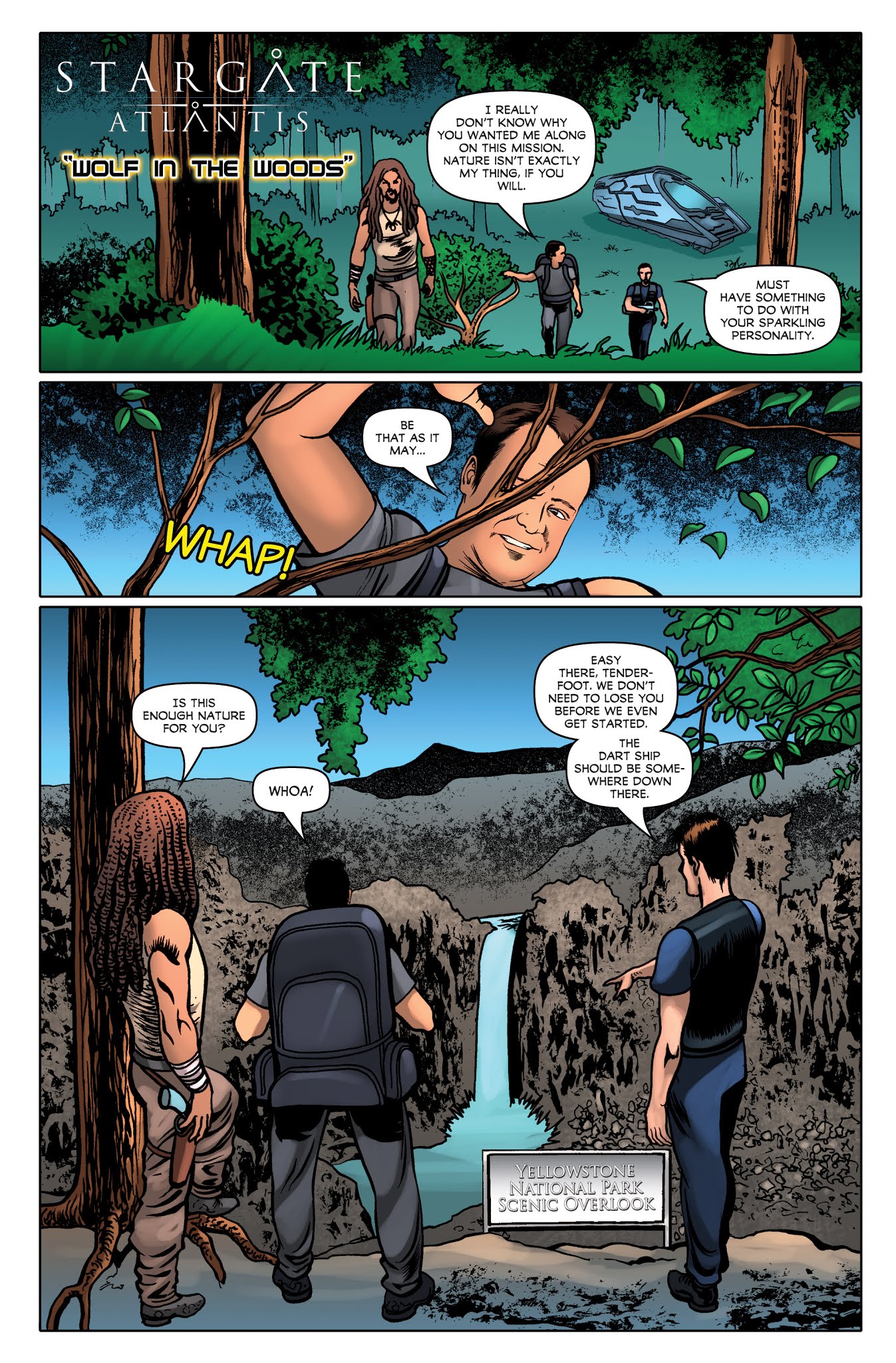 Read online Stargate Atlantis / Stargate Universe Anthology comic -  Issue #2 - 14