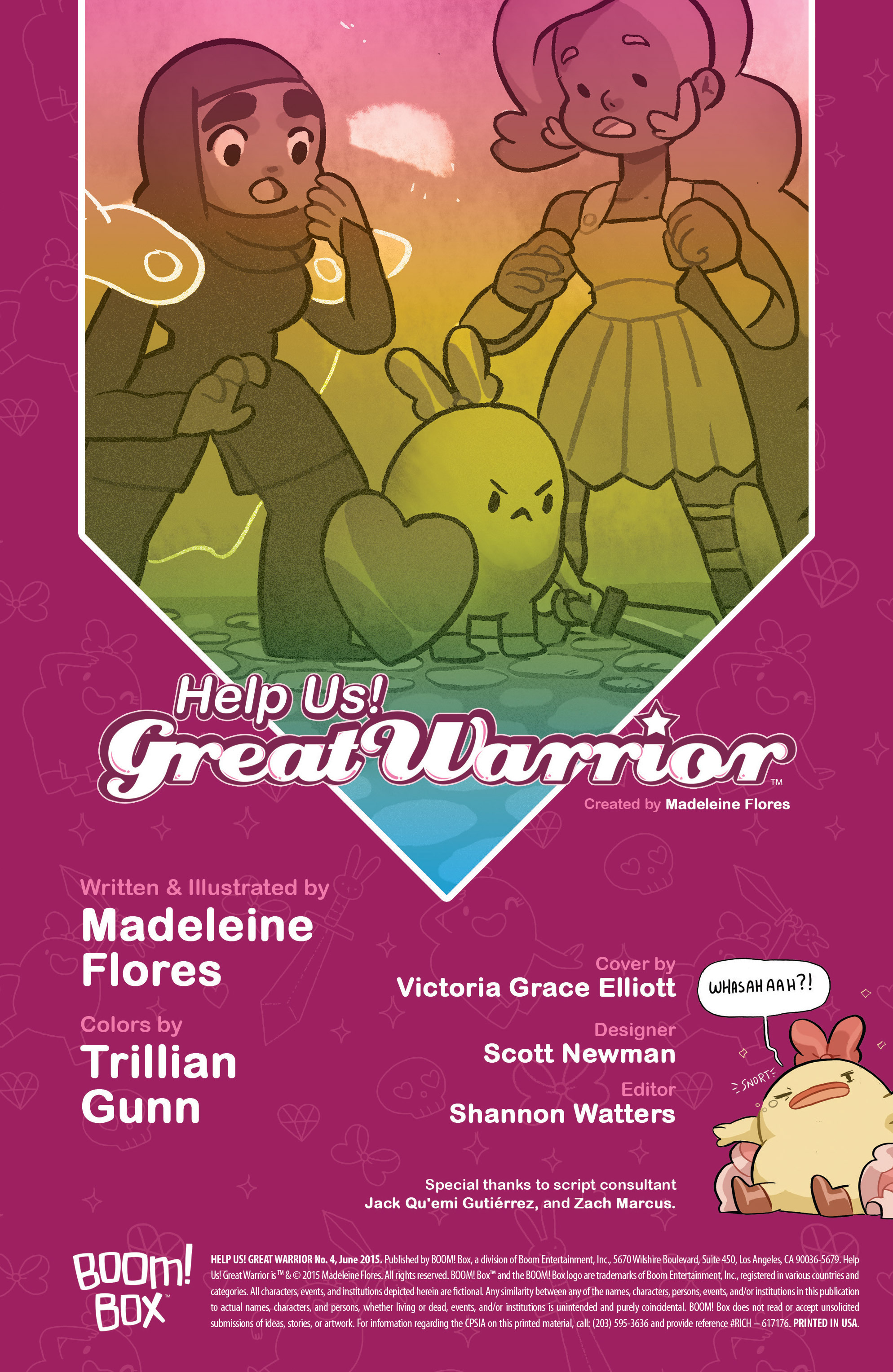 Read online Help Us! Great Warrior comic -  Issue #4 - 2