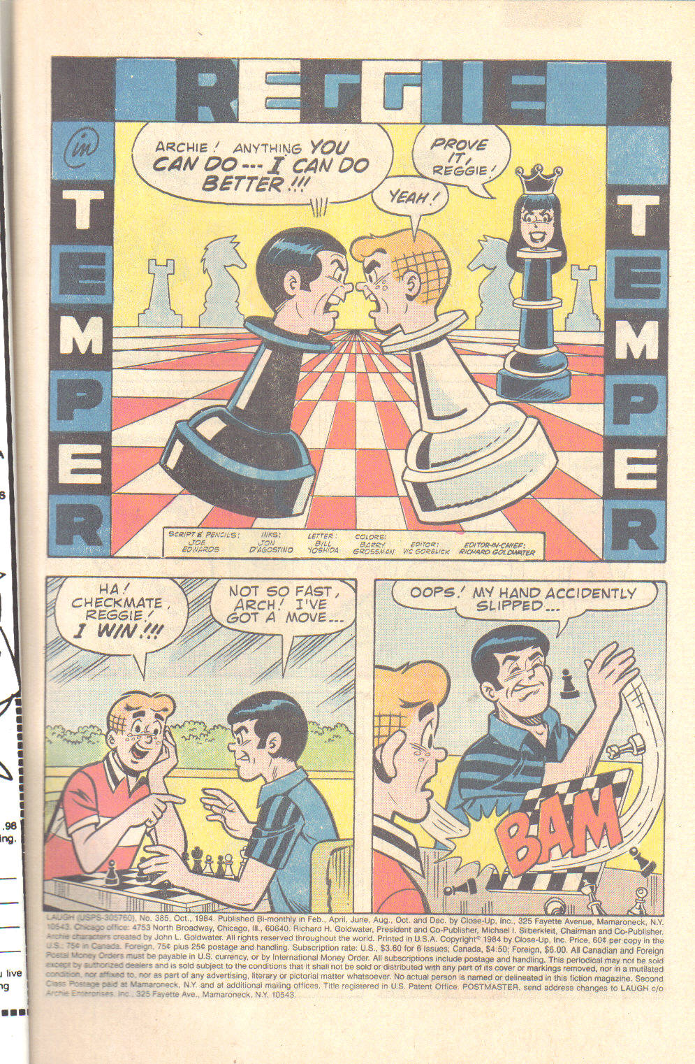 Read online Laugh (Comics) comic -  Issue #385 - 3