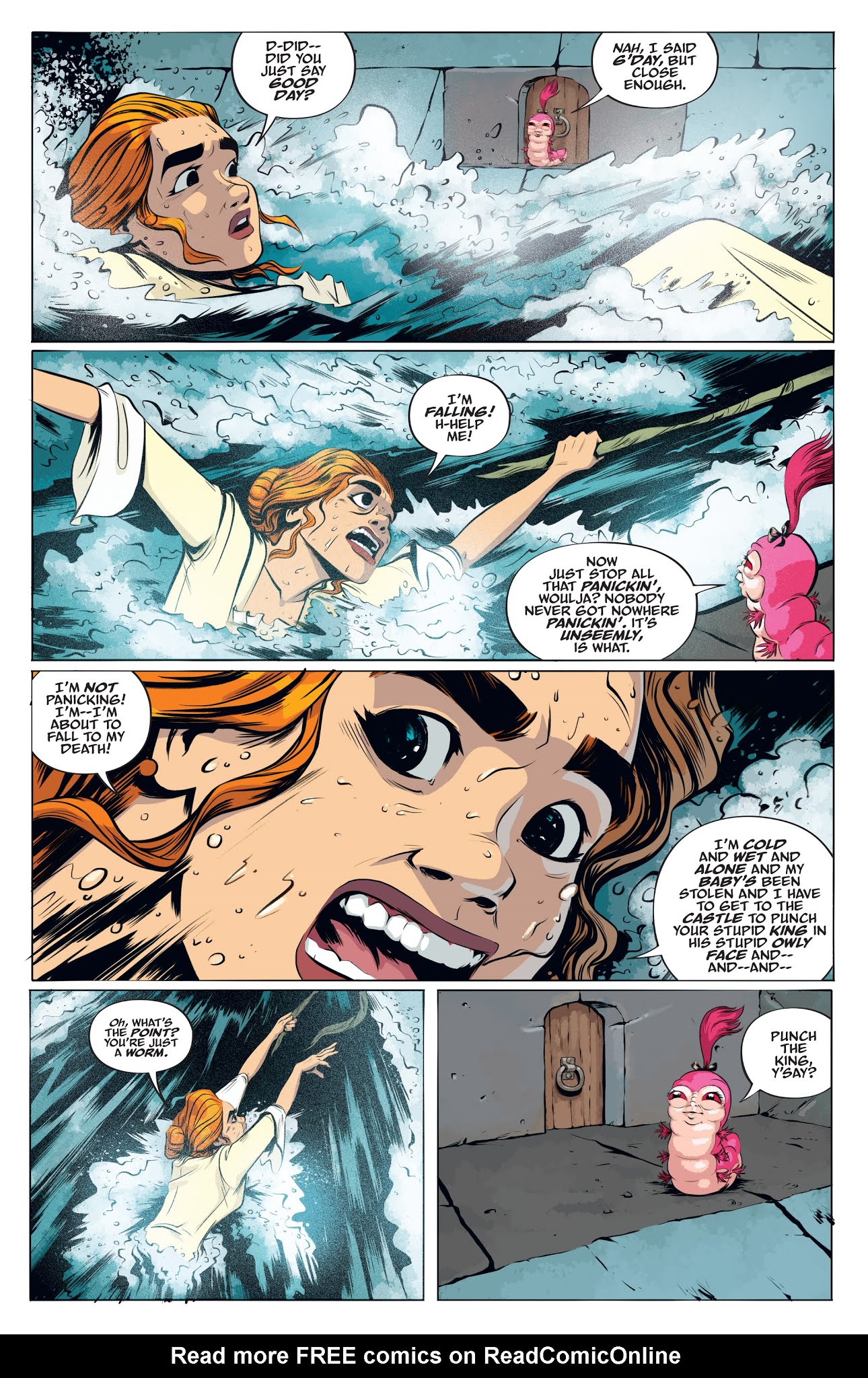 Read online Jim Henson's Labyrinth: Coronation comic -  Issue #6 - 7