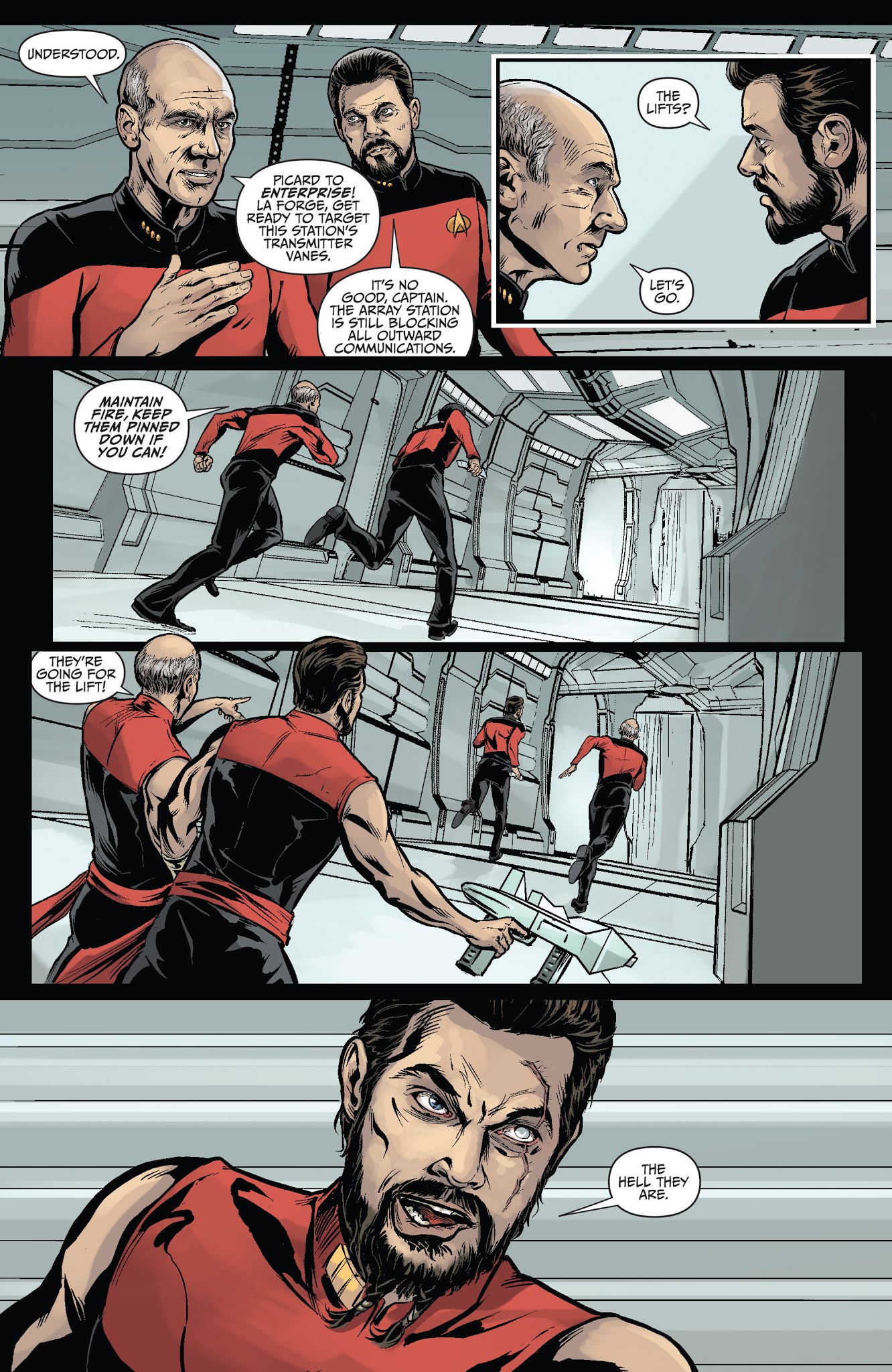 Read online Star Trek: The Next Generation: Through the Mirror comic -  Issue #5 - 8