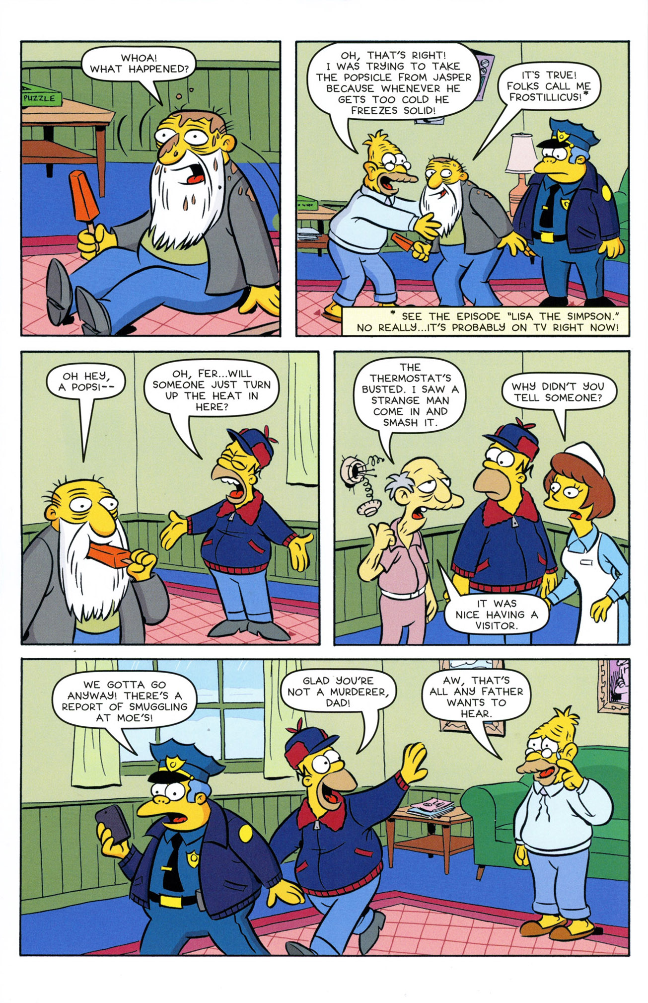 Read online The Simpsons Winter Wingding comic -  Issue #10 - 22