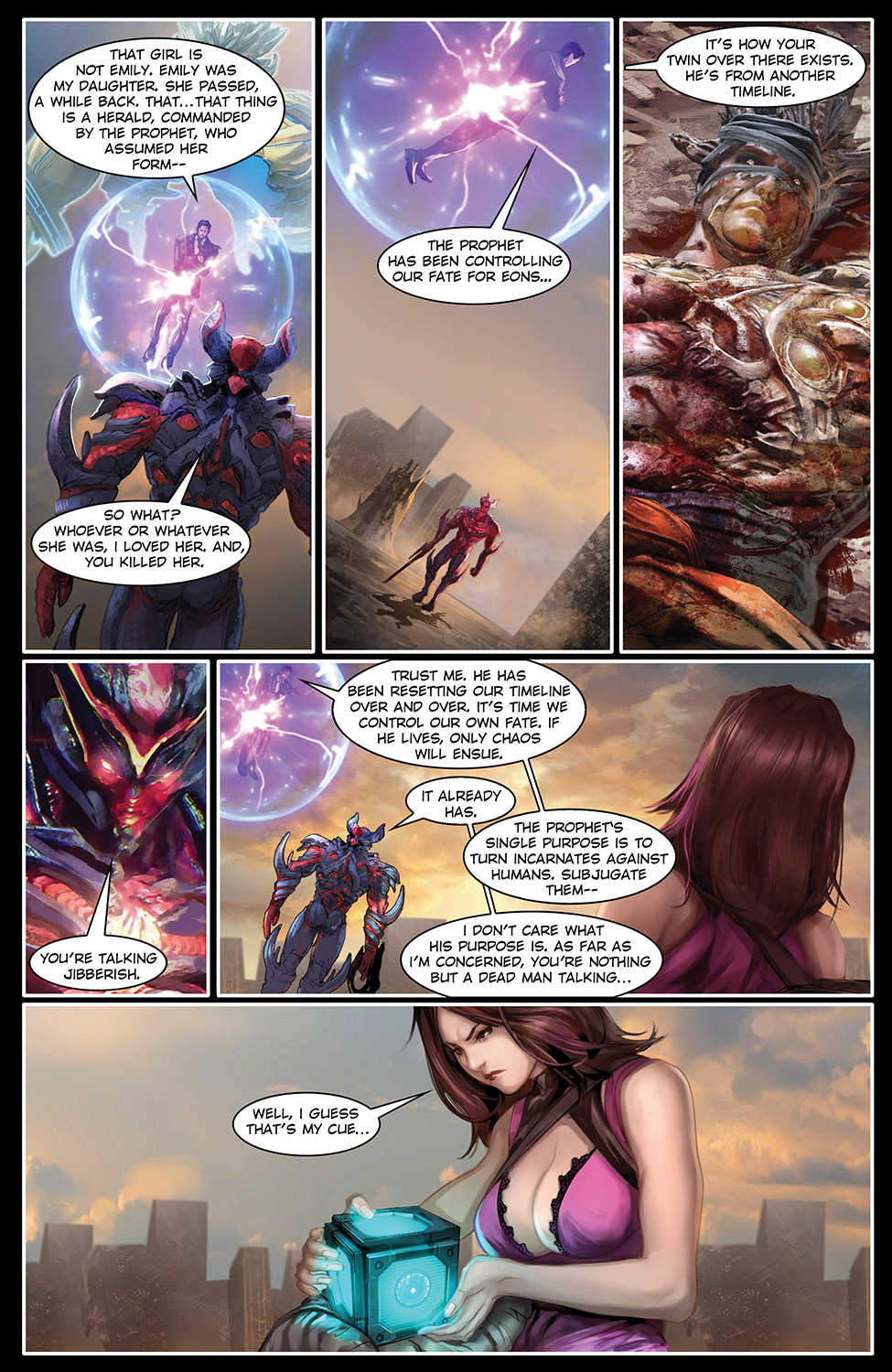 Read online Rise of Incarnates comic -  Issue #15 - 11