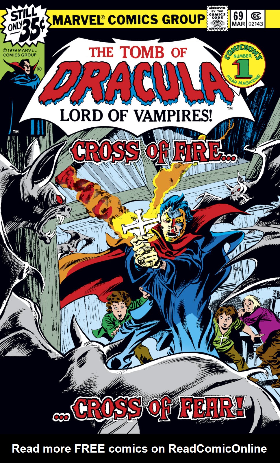 Read online Tomb of Dracula (1972) comic -  Issue #69 - 1