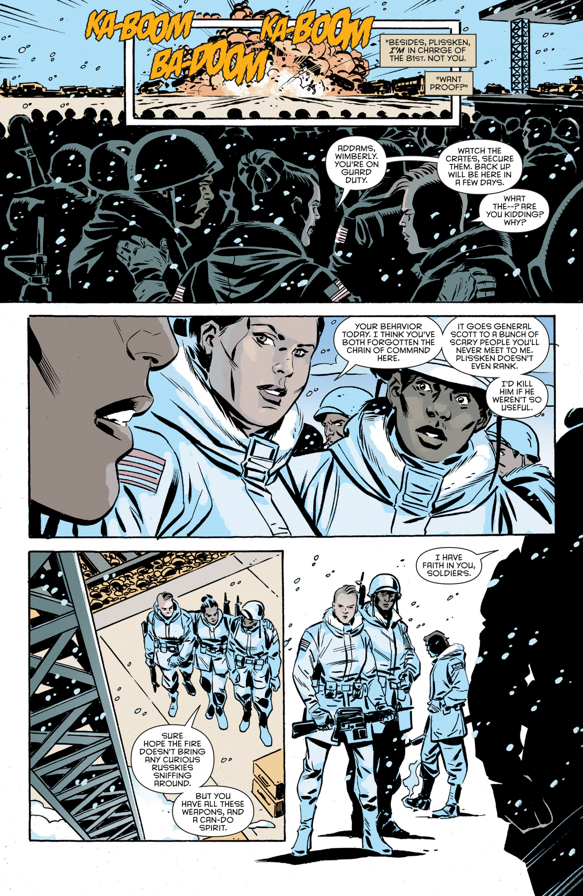 Read online Escape from New York comic -  Issue #6 - 22