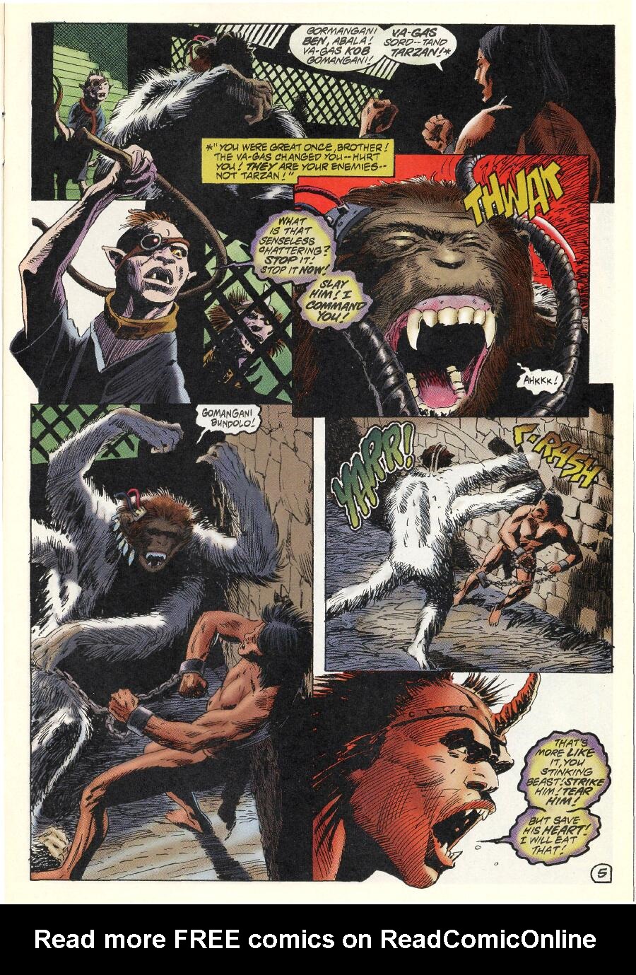 Read online Tarzan (1996) comic -  Issue #20 - 7