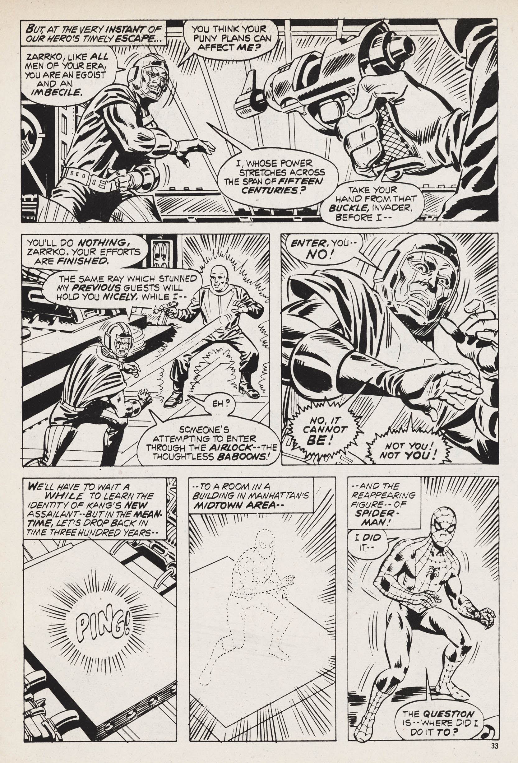Read online Captain Britain (1976) comic -  Issue #27 - 33