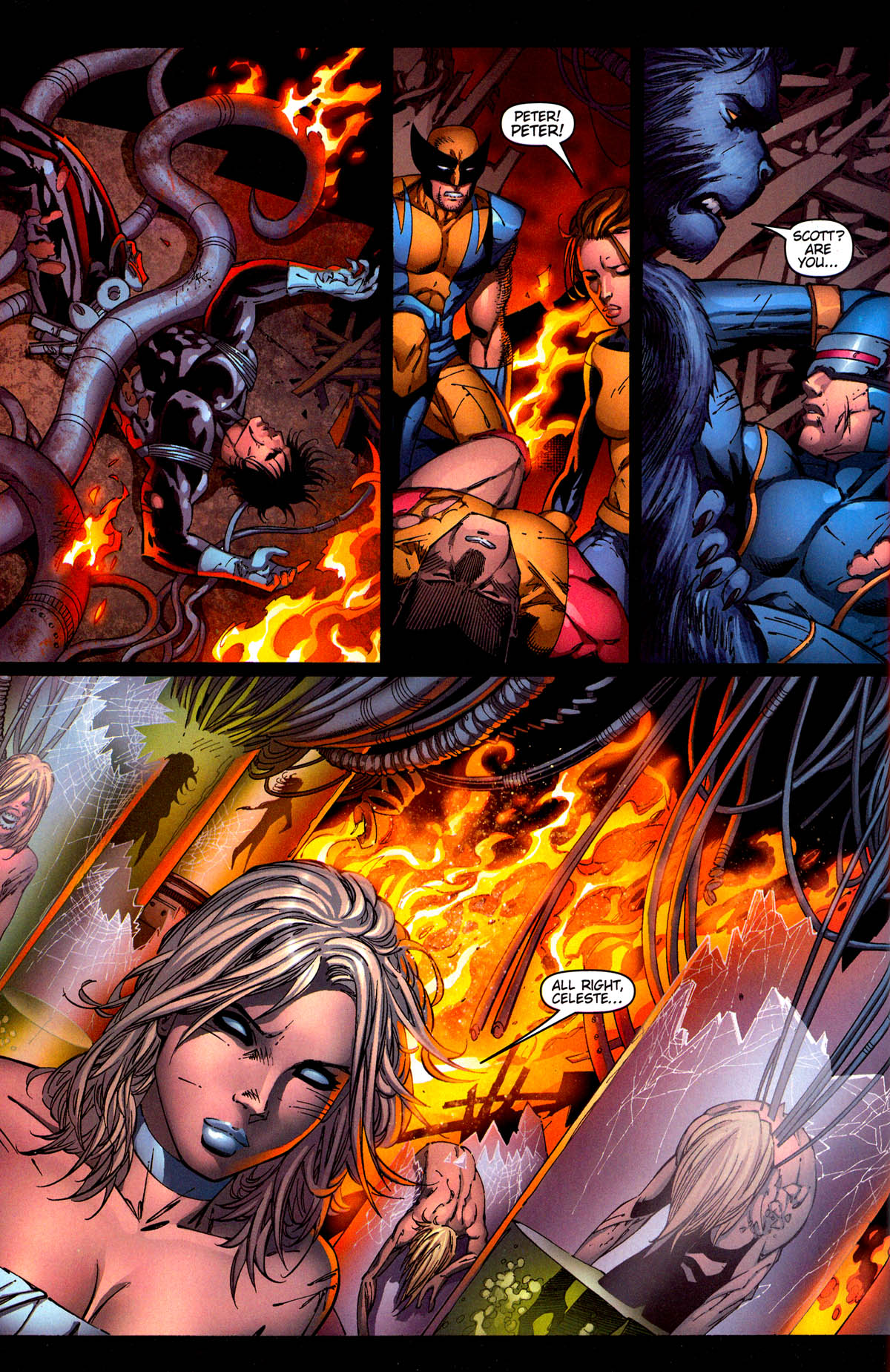 Read online X-Men: Phoenix - Warsong comic -  Issue #3 - 44