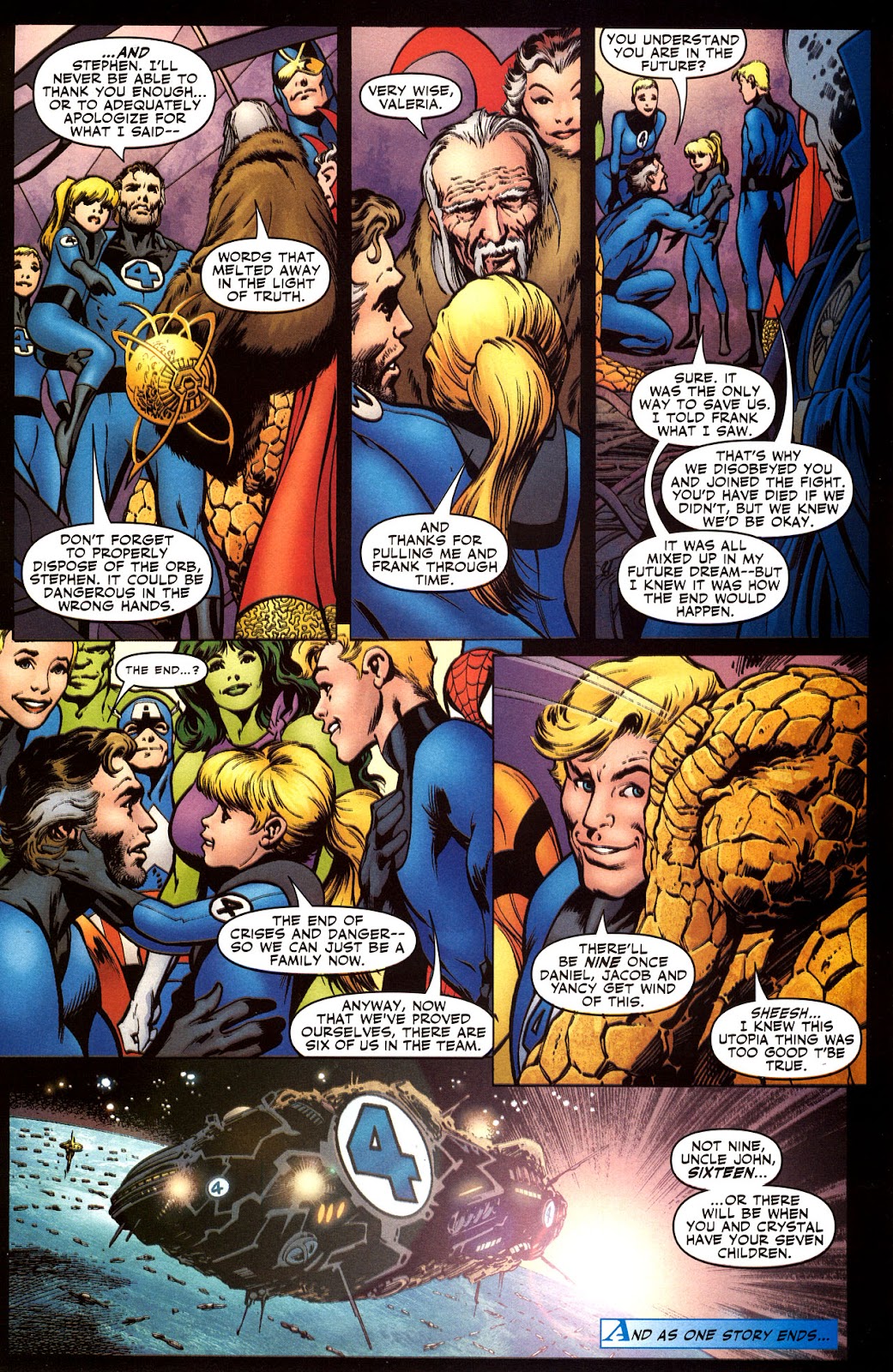 Fantastic Four: The End issue 6 - Page 21